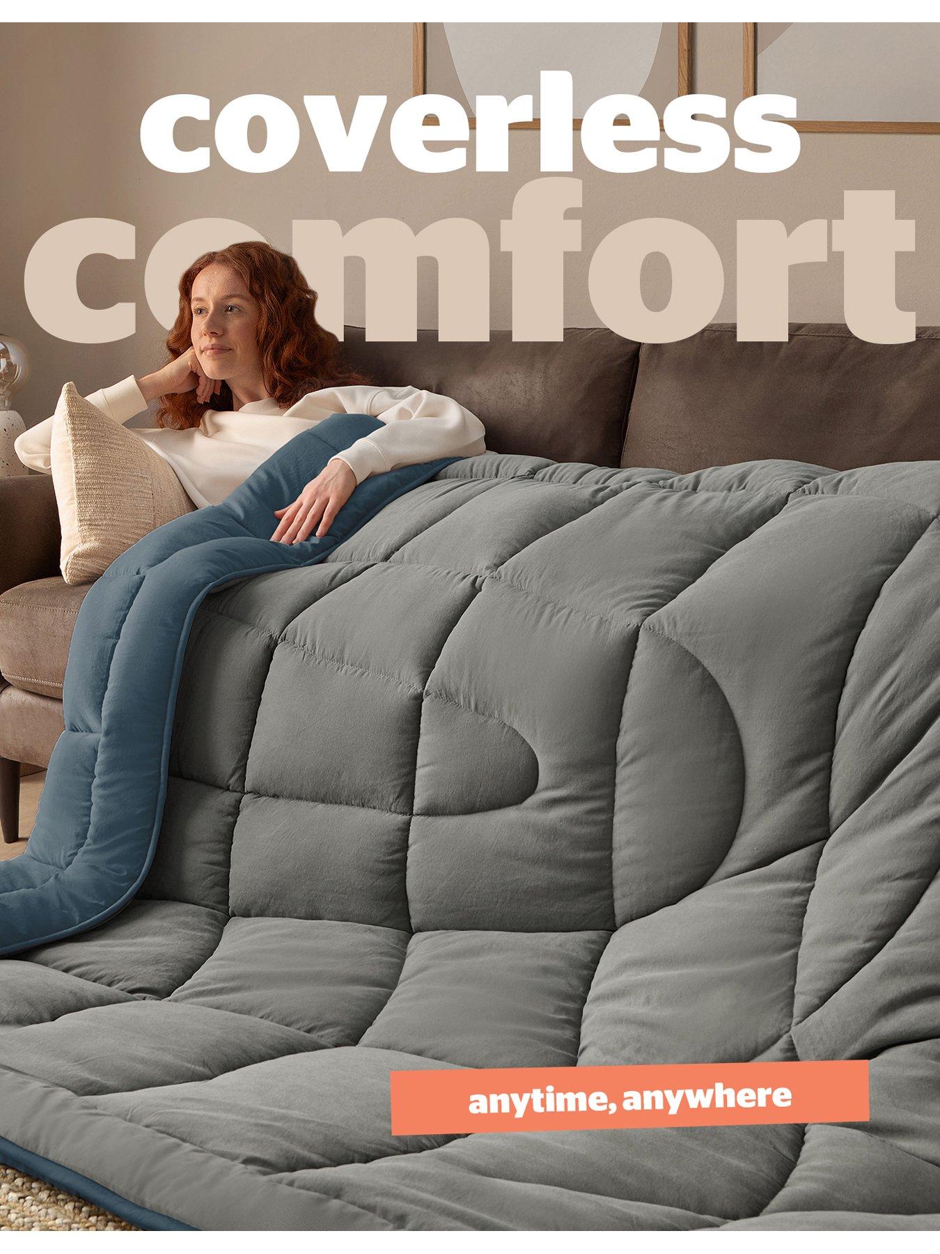 Image 5 of 7 of Silentnight Washed Supersoft Coverless Duvet And Pillowcase Set