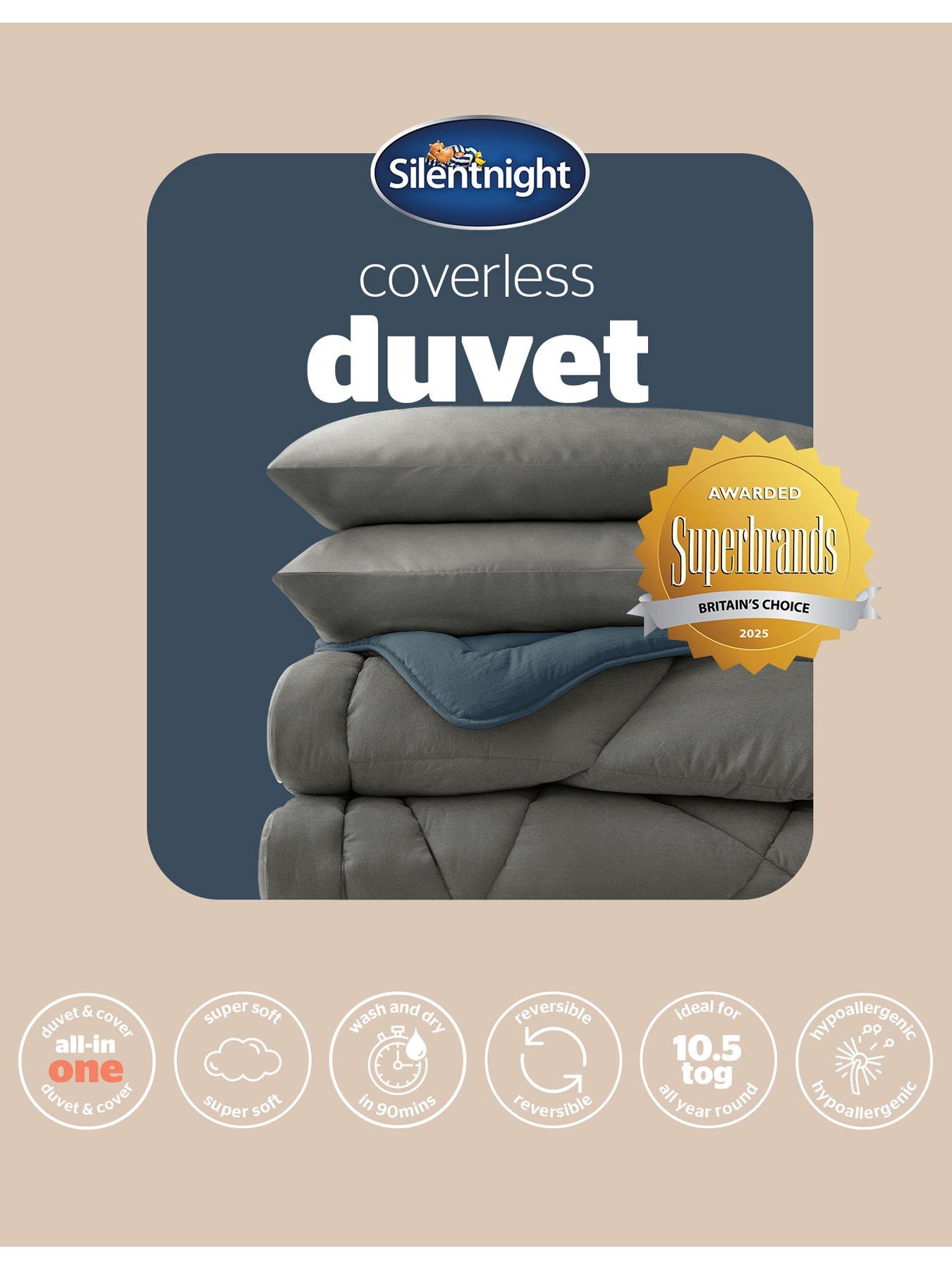 Image 7 of 7 of Silentnight Washed Supersoft Coverless Duvet And Pillowcase Set