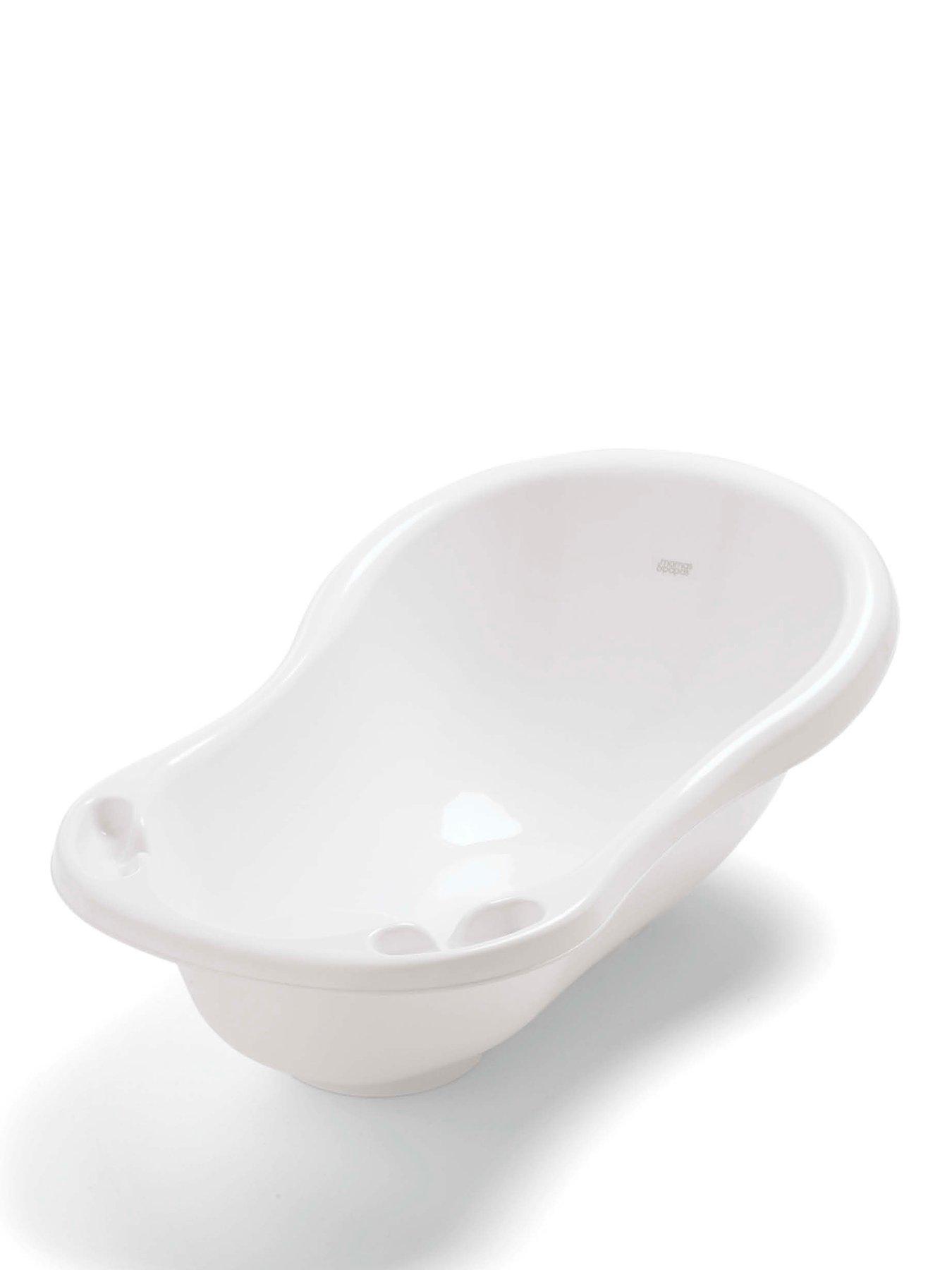 Image 2 of 3 of Mamas & Papas Baby Bath - White / Grey