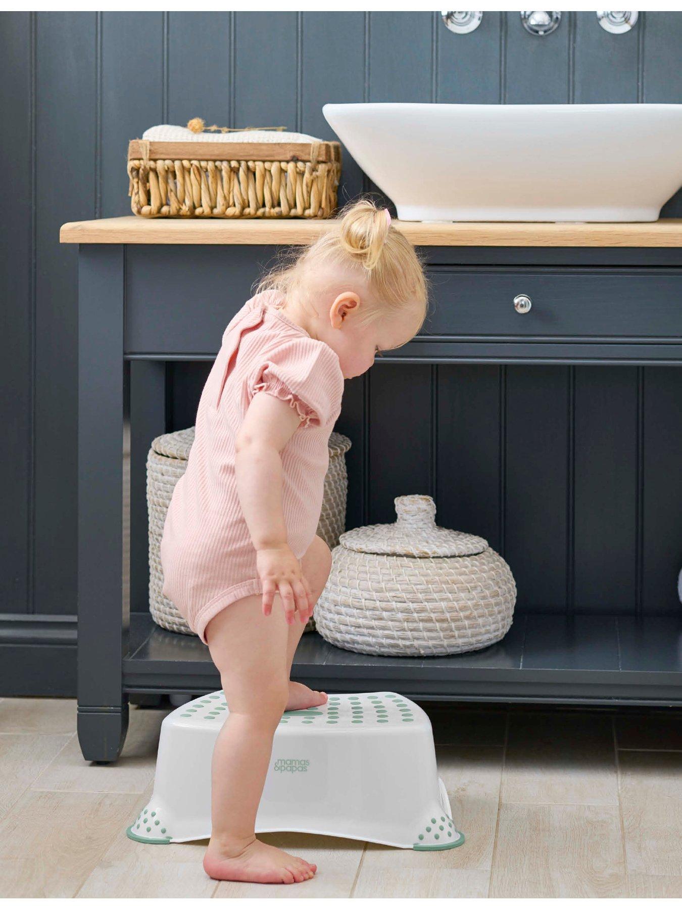 Image 3 of 3 of Mamas & Papas Anti Slip Step Up Stool - Eucalyptus