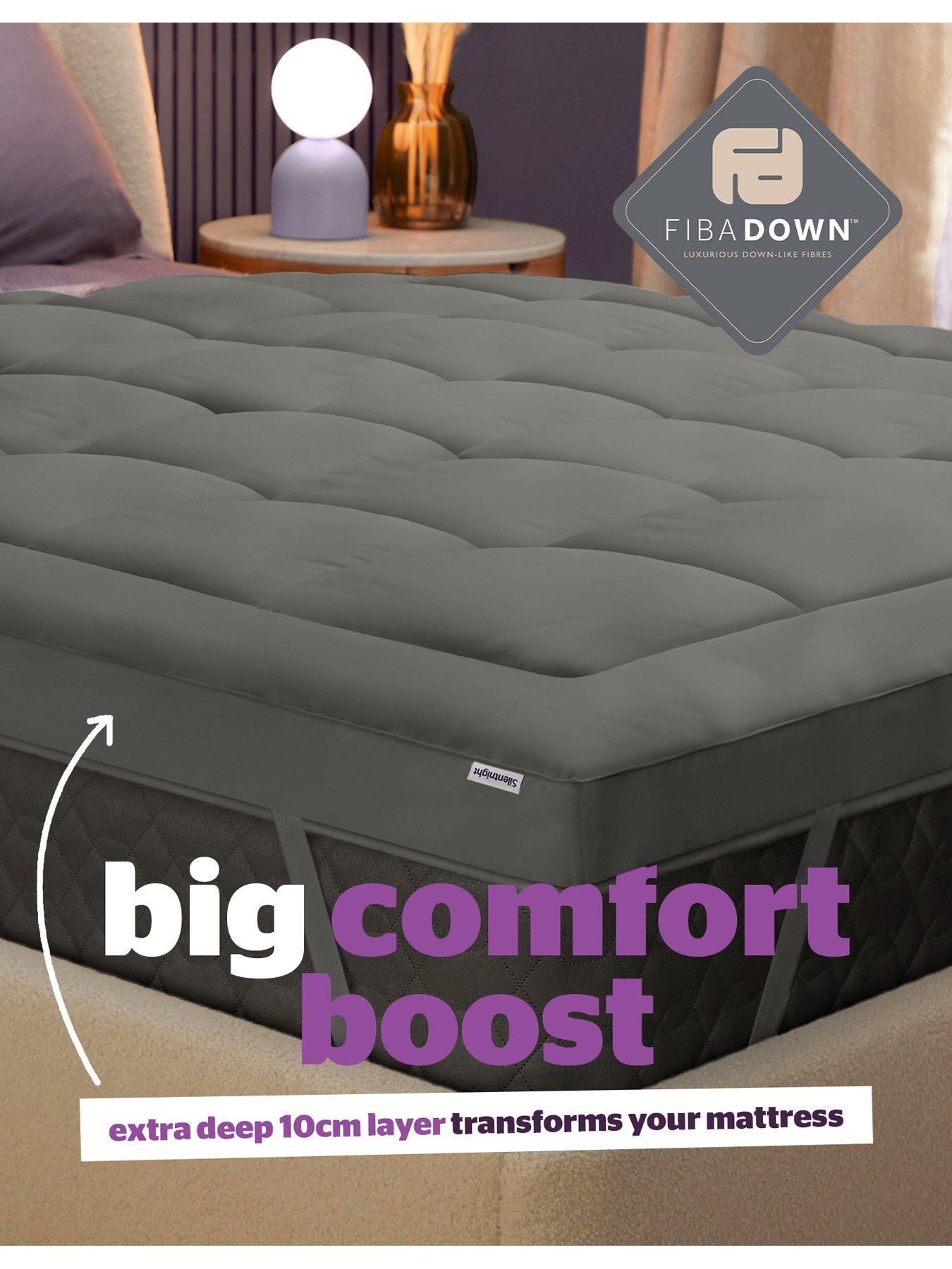 Image 5 of 7 of Silentnight Ultimate Deep Sleep 10cm Charocal Mattress Topper