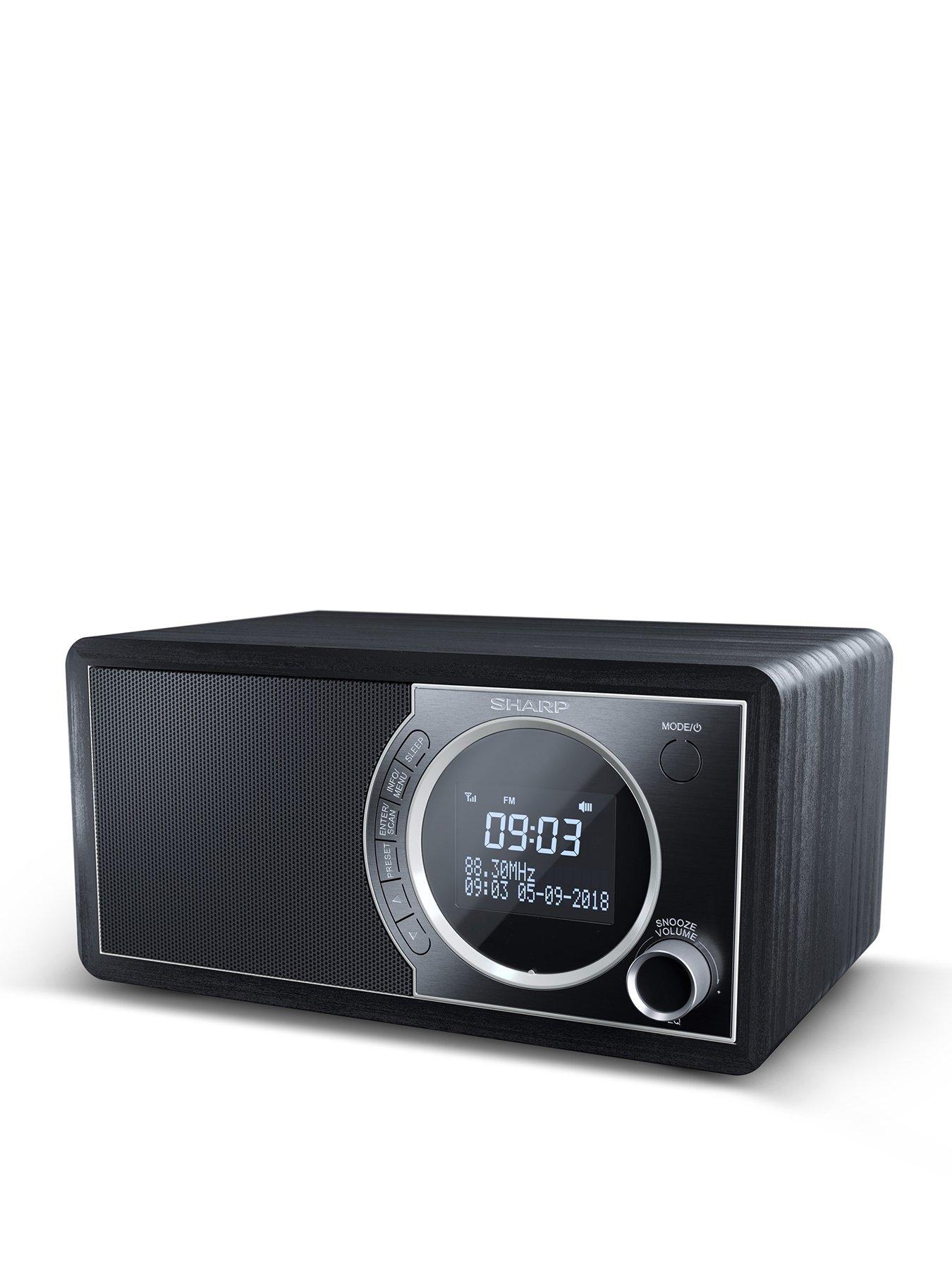 undefined Wooden Desktop DAB - Black