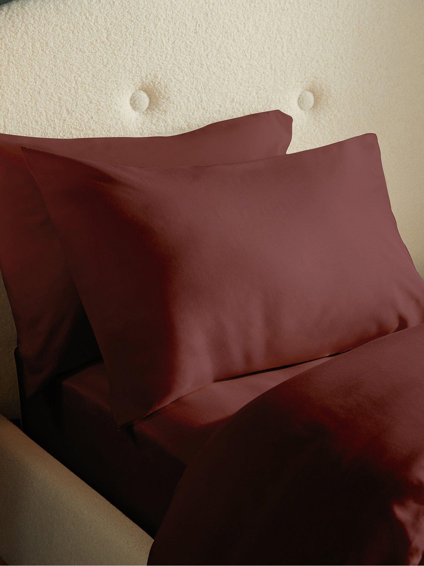 Silentnight Brushed Cotton Pillowcase Pair