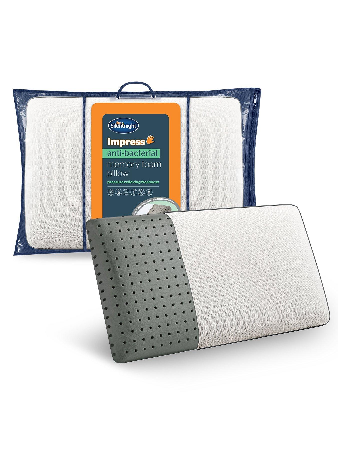 silentnight-impress-charcoal-memory-foam-pillow