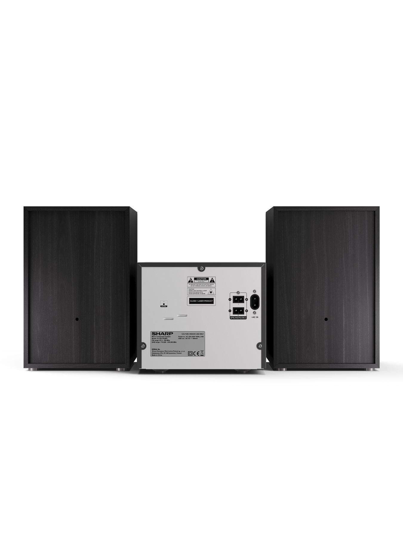 Image 6 of 7 of Sharp XL-B517D(BK) DAB+ HI-FI System