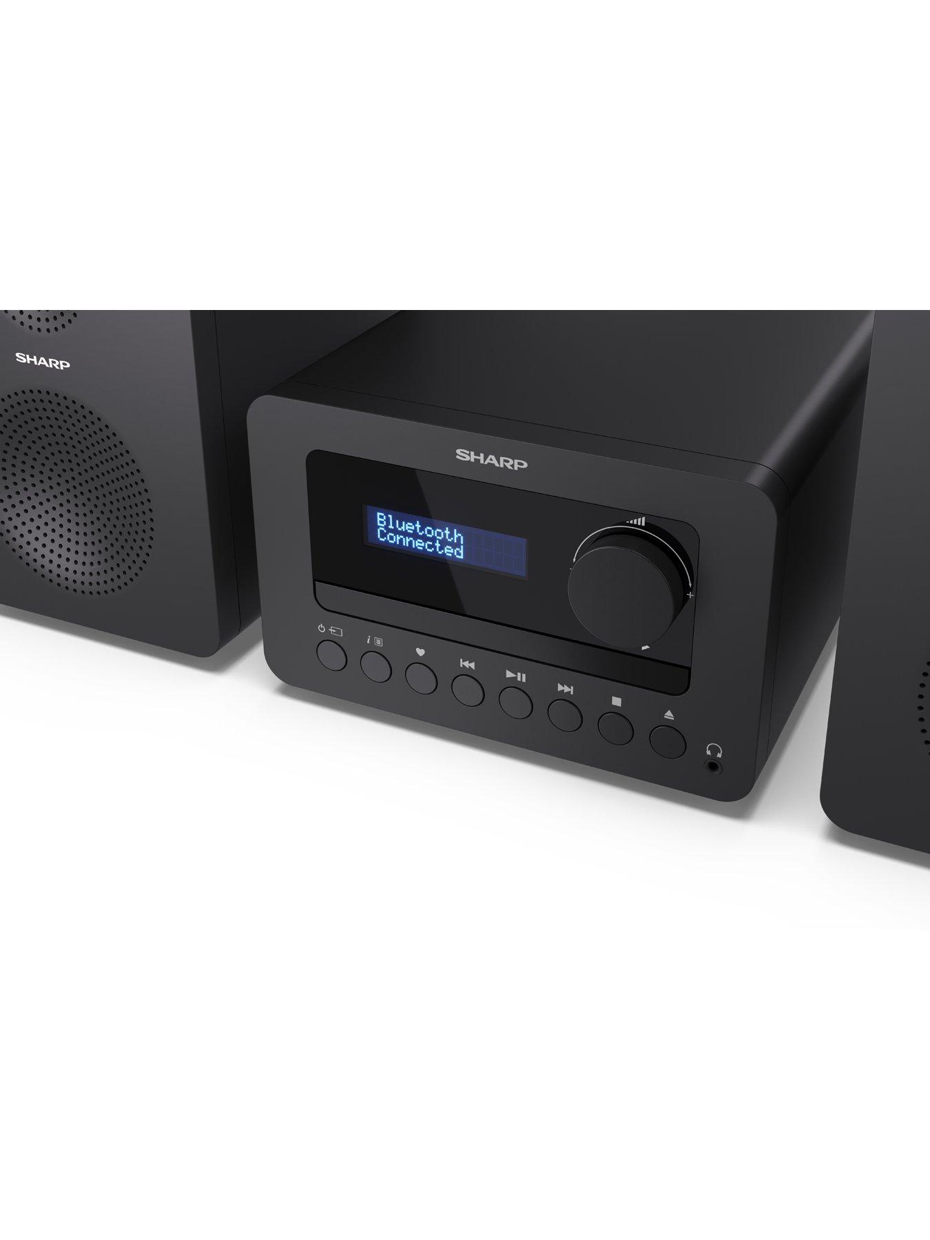 Image 2 of 7 of Sharp Xl-B520D(Bk) Tokyo Dab+ Hi-Fi System