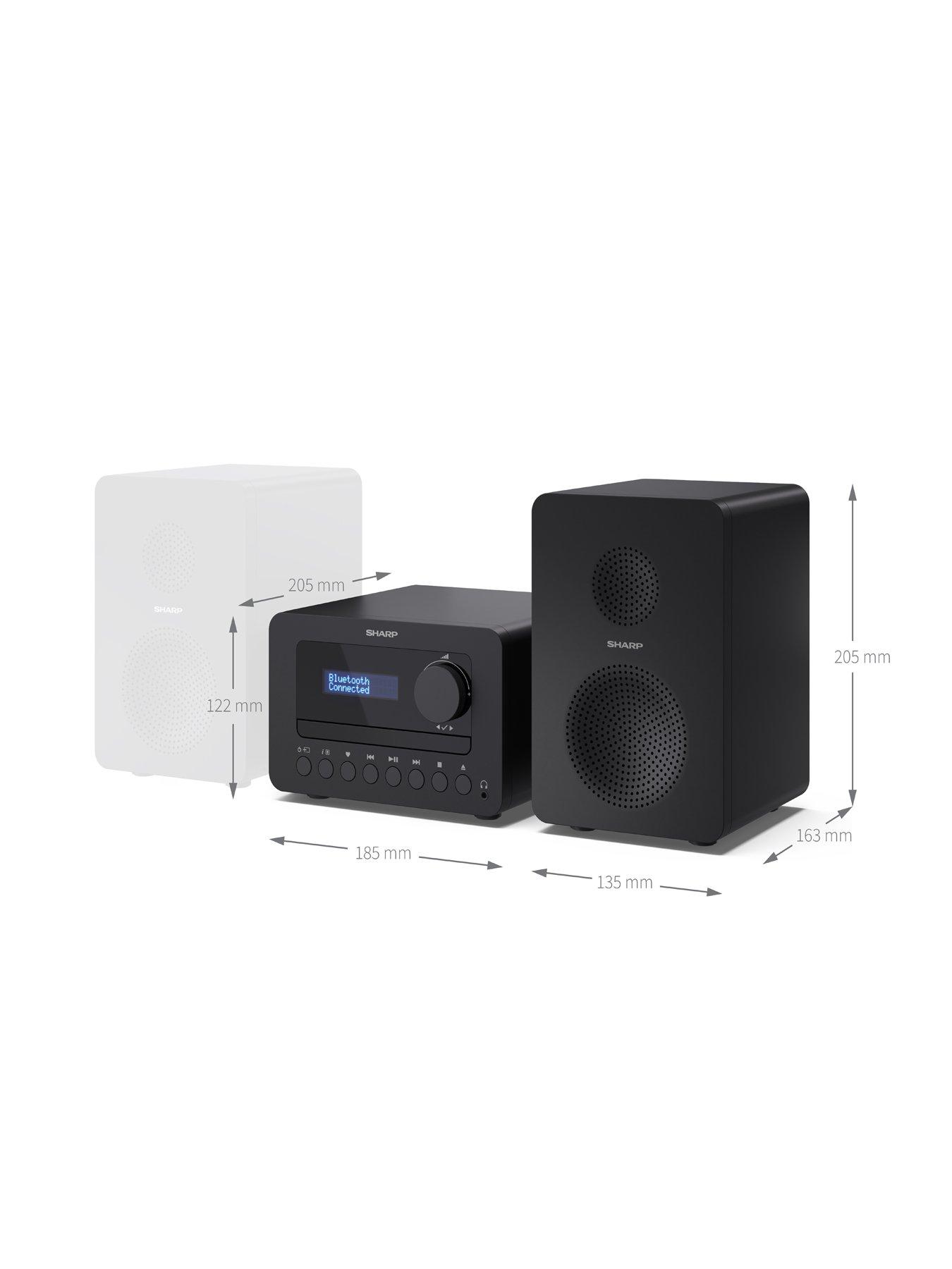Image 3 of 7 of Sharp Xl-B520D(Bk) Tokyo Dab+ Hi-Fi System