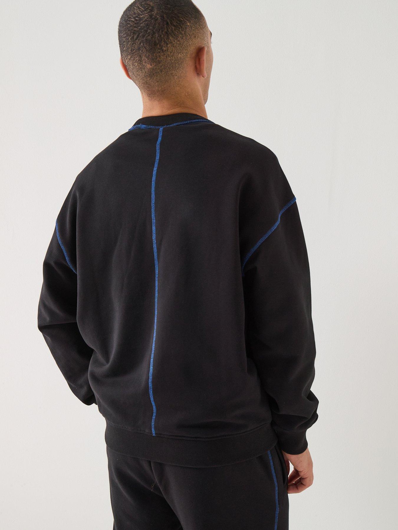 Image 2 of 6 of HUGO Hugo Blue Nothalic Crew Sweat