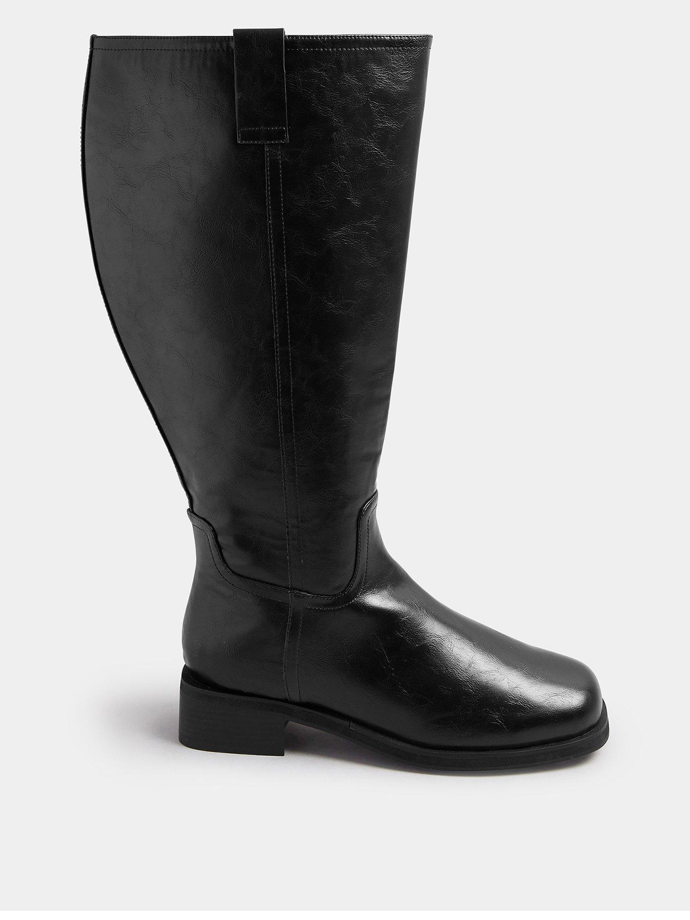 yours-extra-wide-fit-pull-on-boot-black
