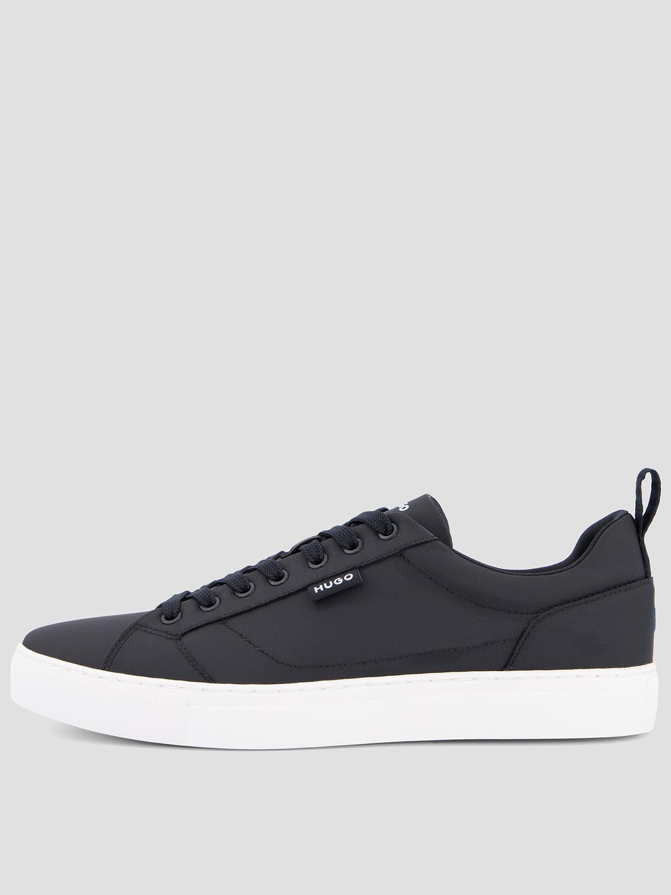 HUGO Blue Morrie Tenn Pu Trainers - Black