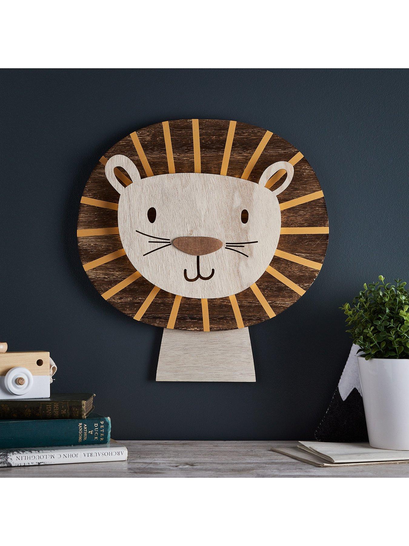 Image 4 of 6 of Lights4Fun Lion Wall Light