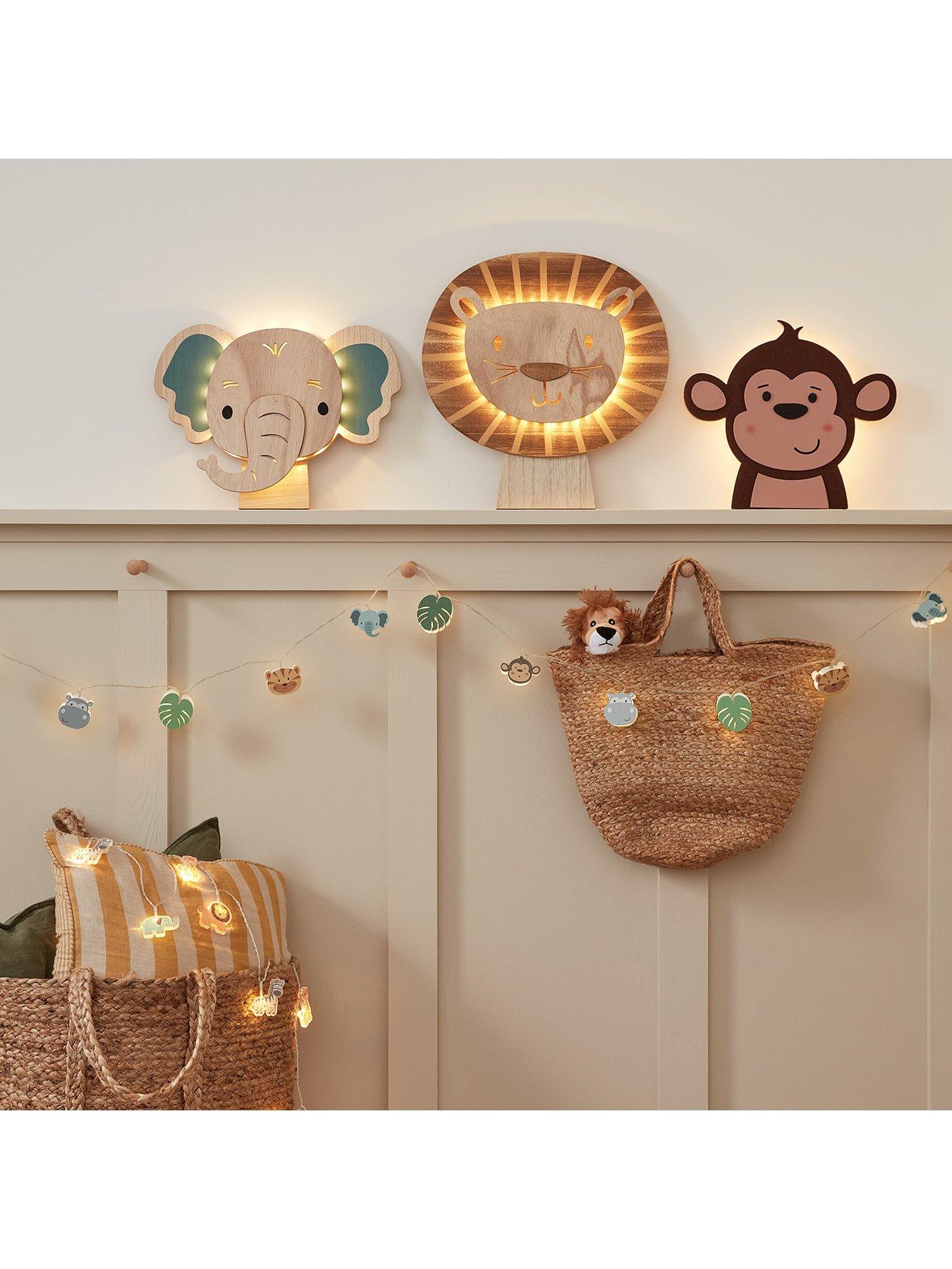 Image 5 of 6 of Lights4Fun Lion Wall Light