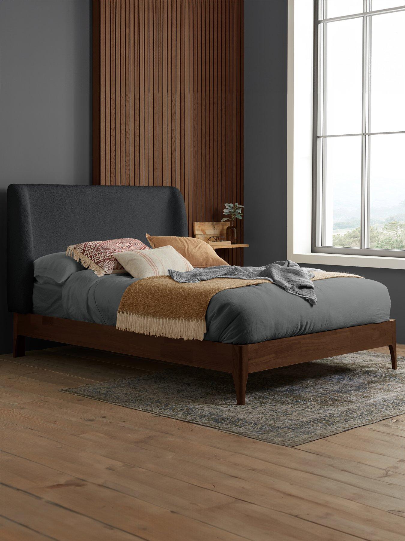 Birlea Halfden Bed - Grey
