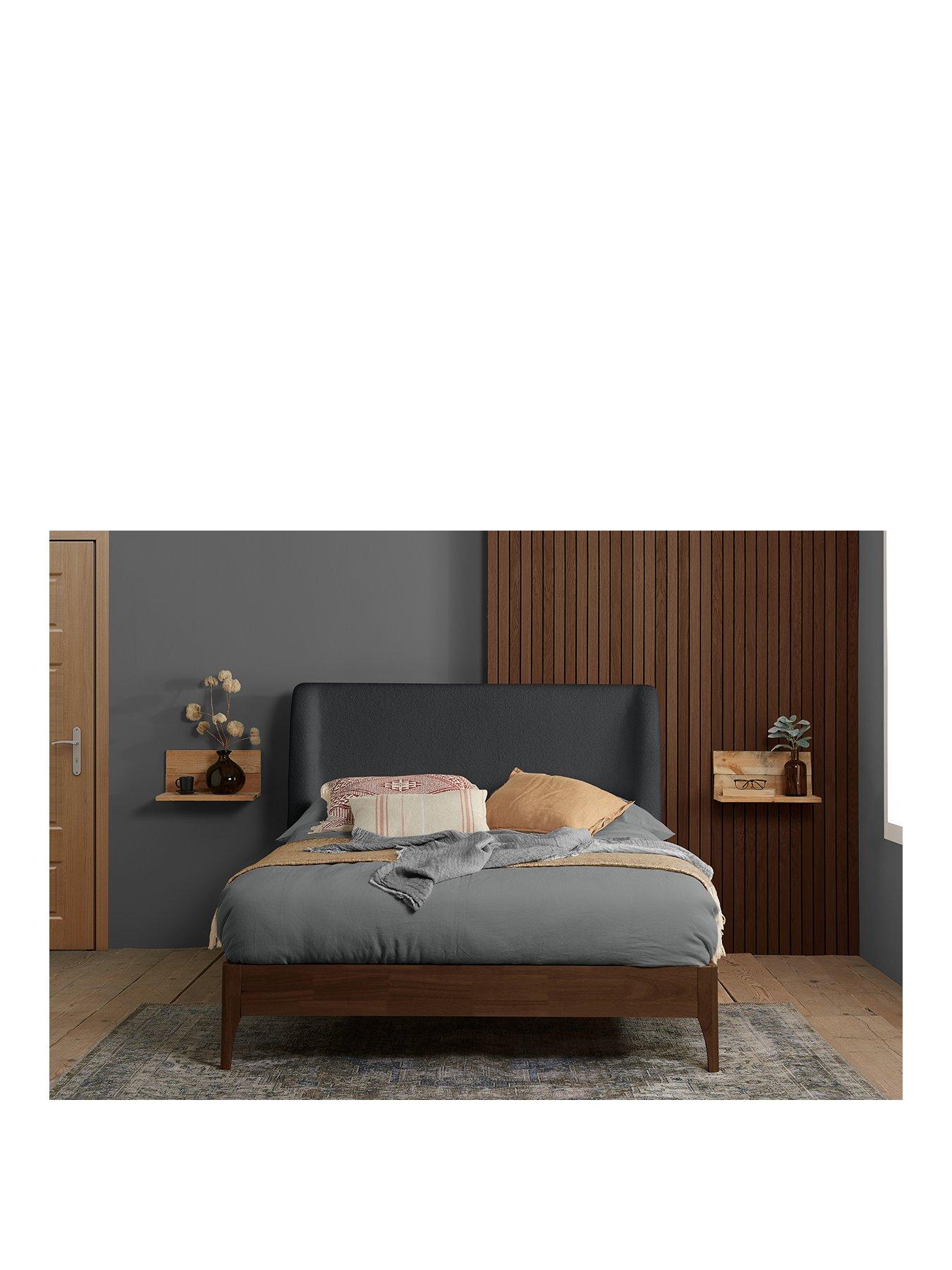 Image 2 of 7 of Birlea Halfden Bed - Grey