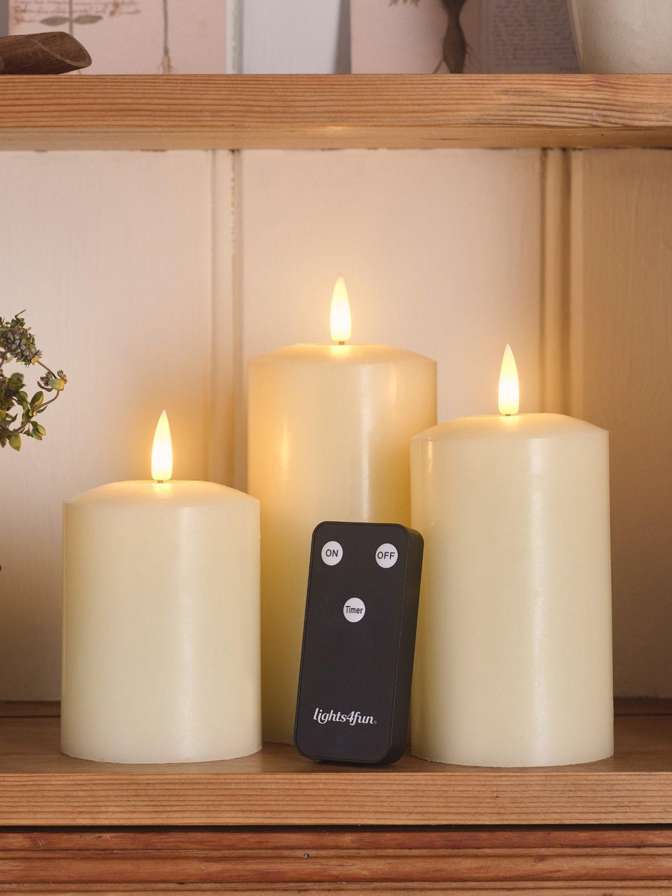 lights4fun-truglow-ivory-rechargeable-led-pillar-candle-trio