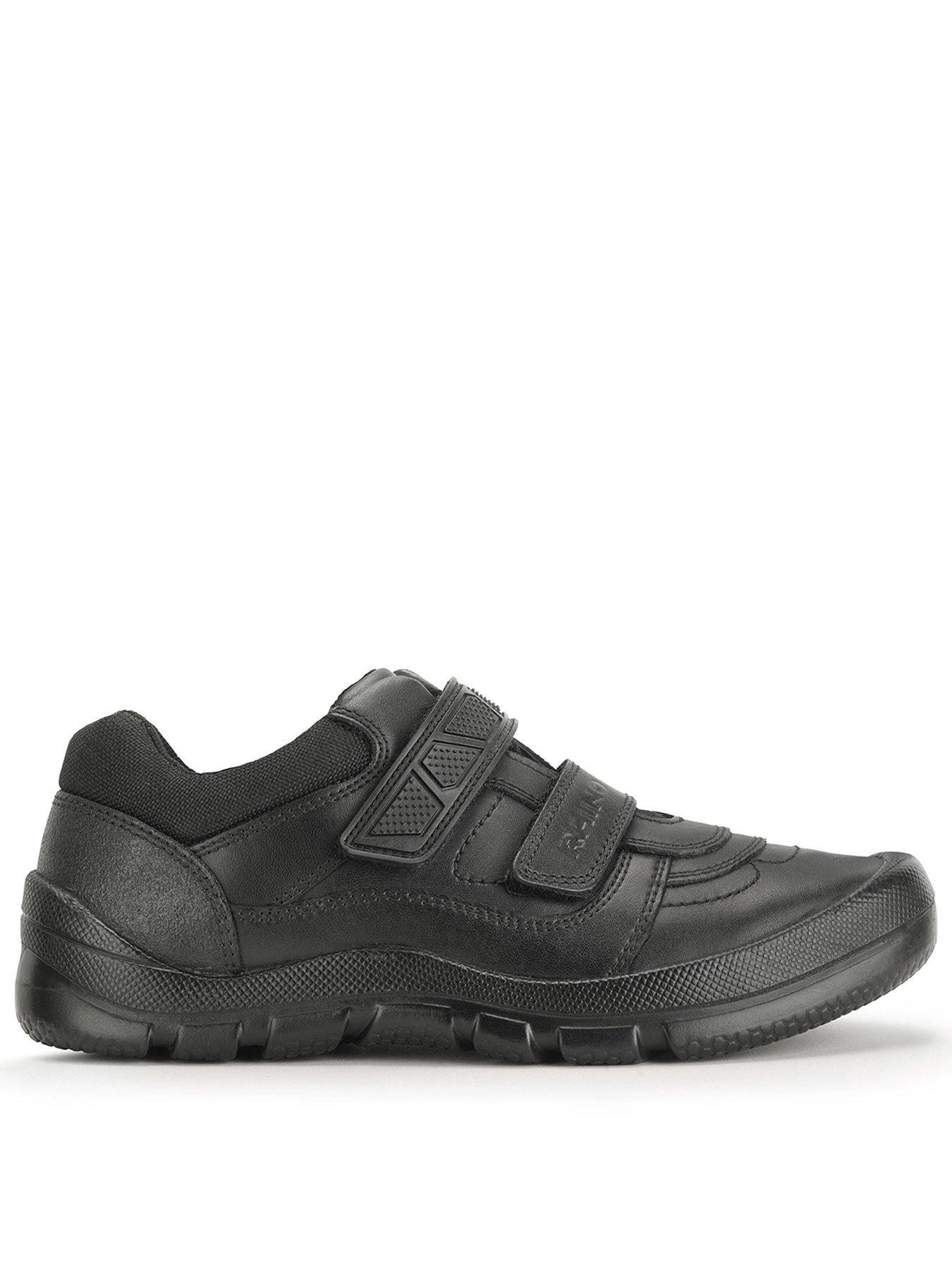 Start-rite Rhino Warrior Black Leather Double Rip T