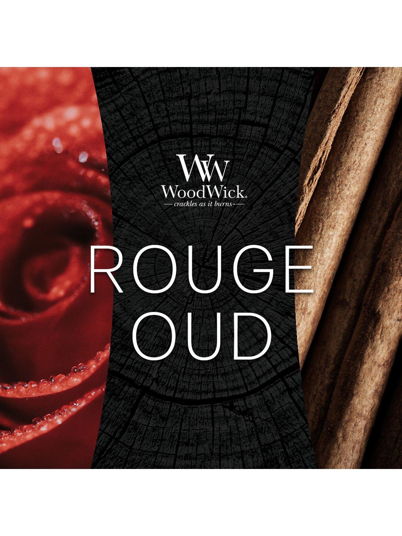 Image 2 of 4 of WoodWick Medium Hourglass Candle - Rouge Oud