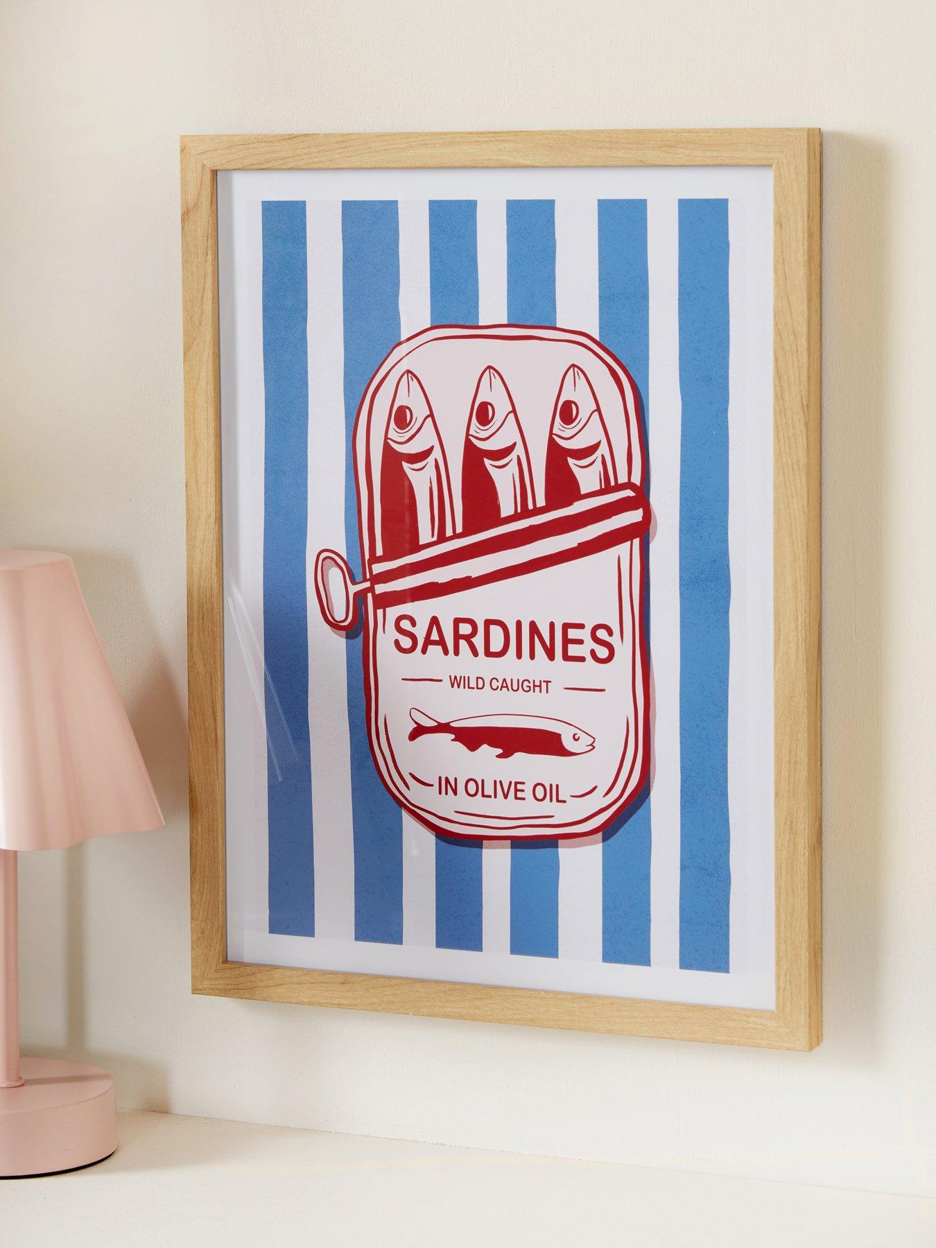 The Very Collection Sardine Wall Art - FSC® Certified