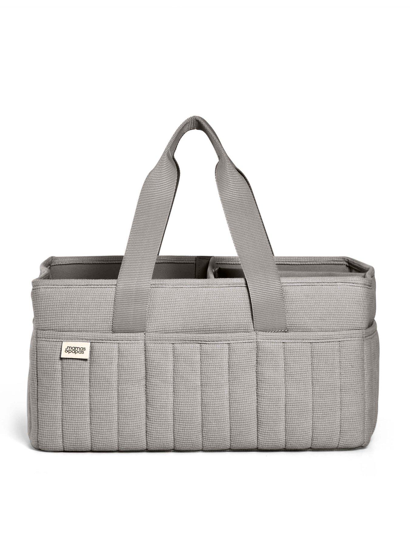 Image 7 of 7 of Mamas & Papas Nappy Caddy - Grey Waffle