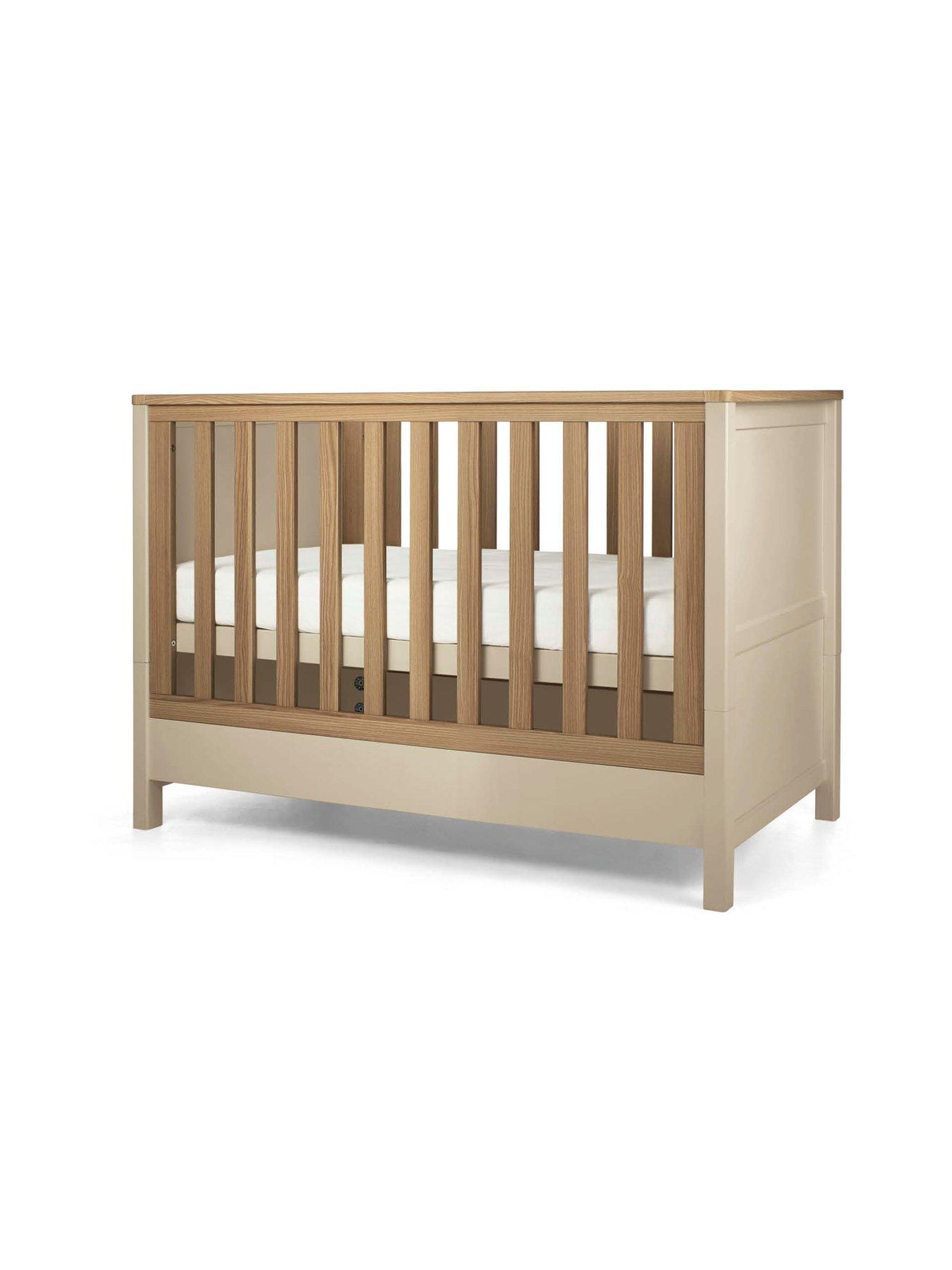 Image 4 of 7 of Mamas & Papas Harwell Small Cotbed Range (Small Cotbed, Dresser &amp; Wardrobe) Cashmere