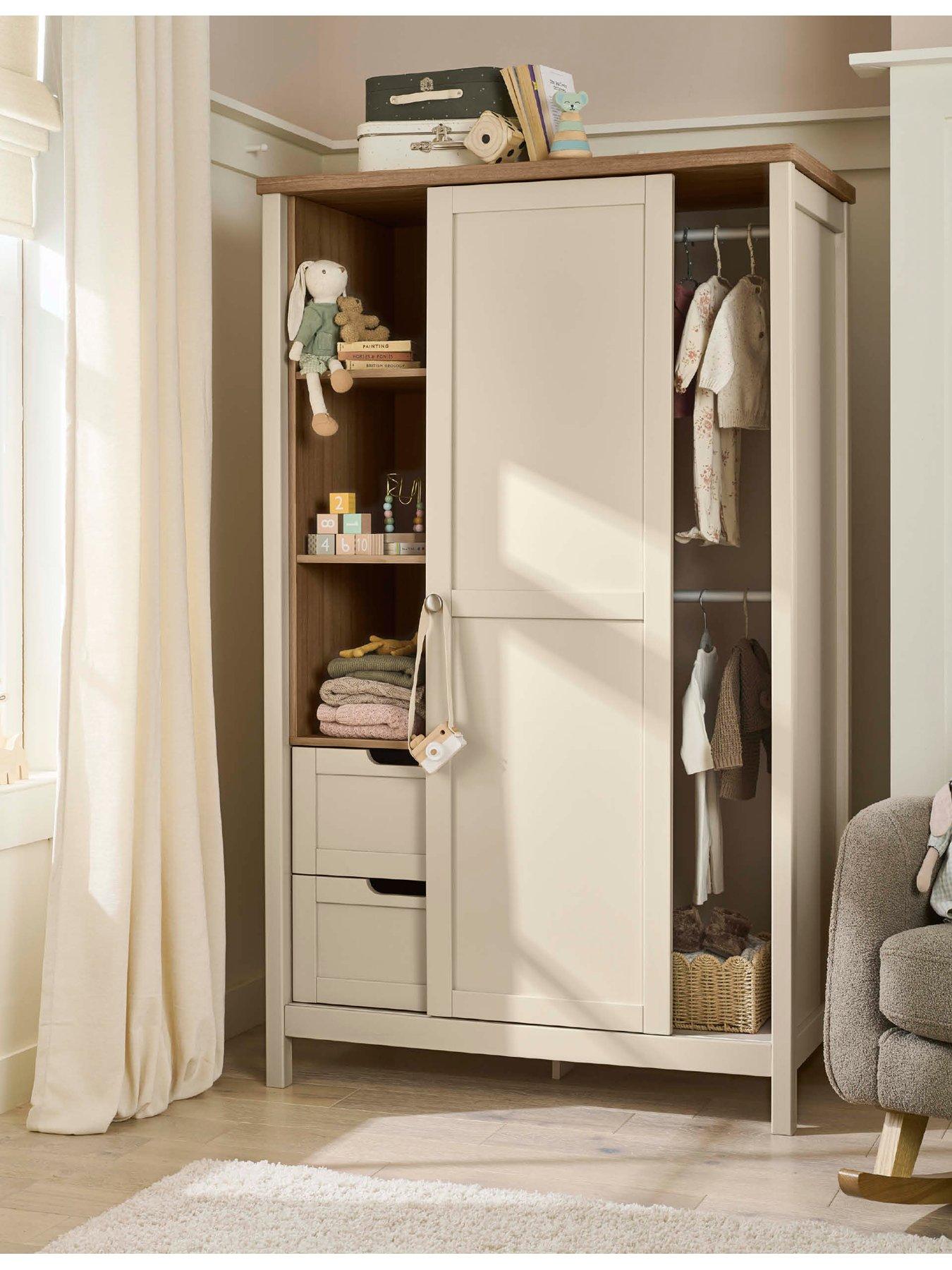 Image 7 of 7 of Mamas & Papas Harwell Small Cotbed Range (Small Cotbed, Dresser &amp; Wardrobe) Cashmere