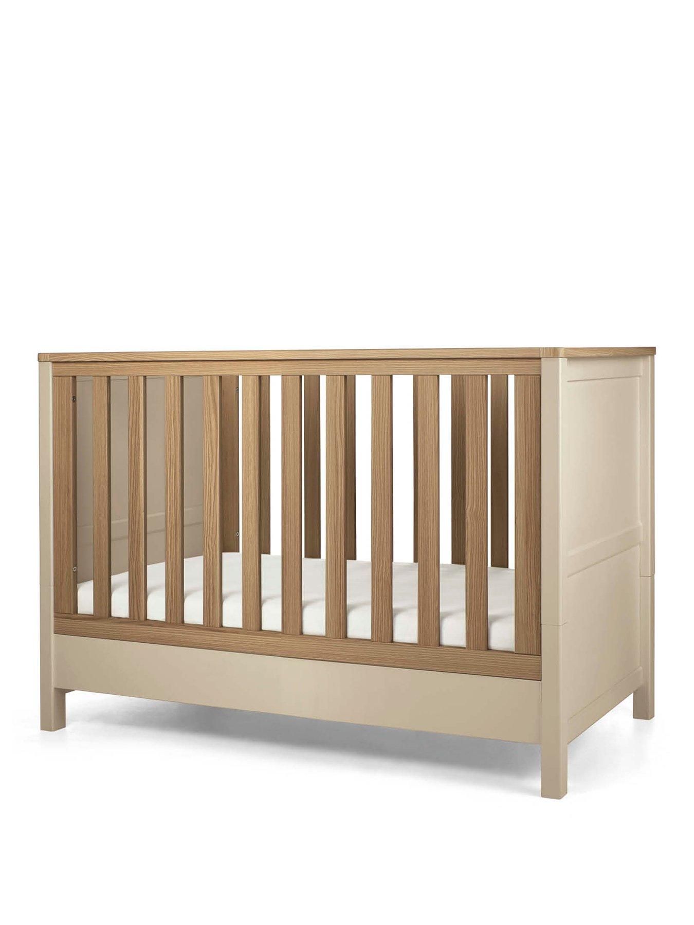 Image 2 of 6 of Mamas & Papas Harwell Small Cotbed Cashmere