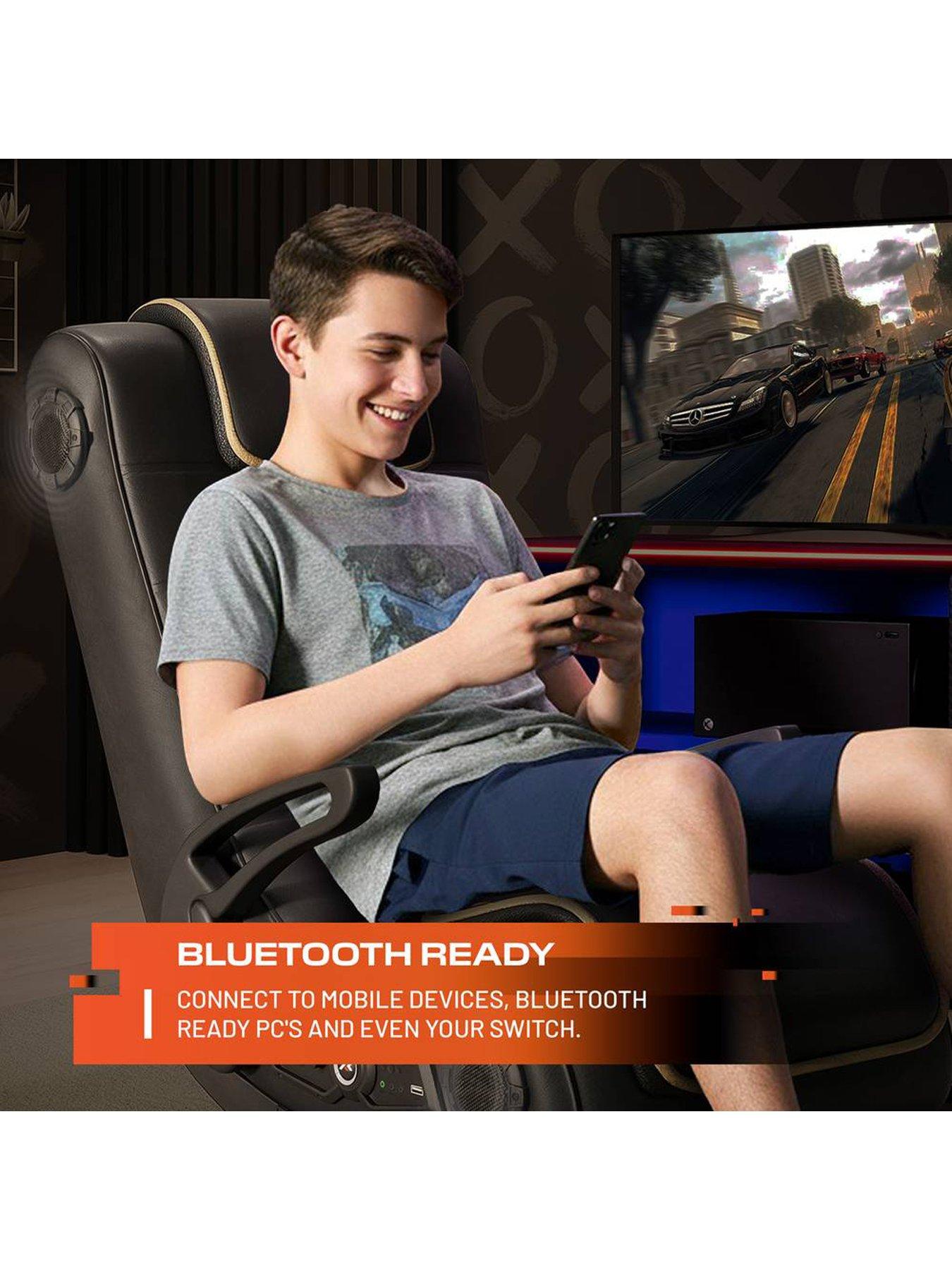 X Rocker Sentinel 4.1 Bluetooth Audio Floor Rocker Gaming Chair - Black ...