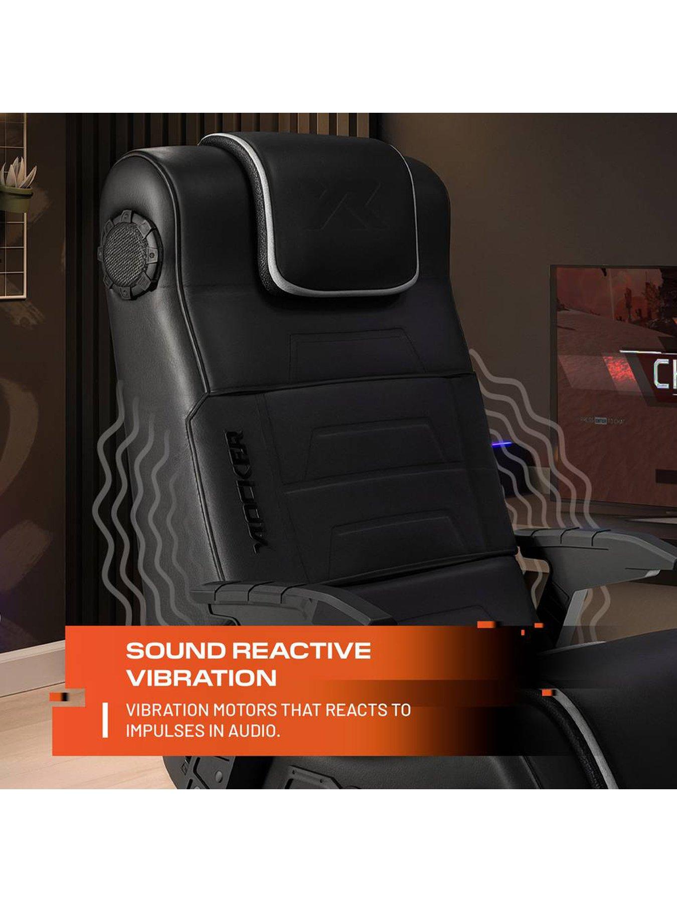 X Rocker Pro 4.1 Bluetooth Audio Console Gaming Chair - Black | Very