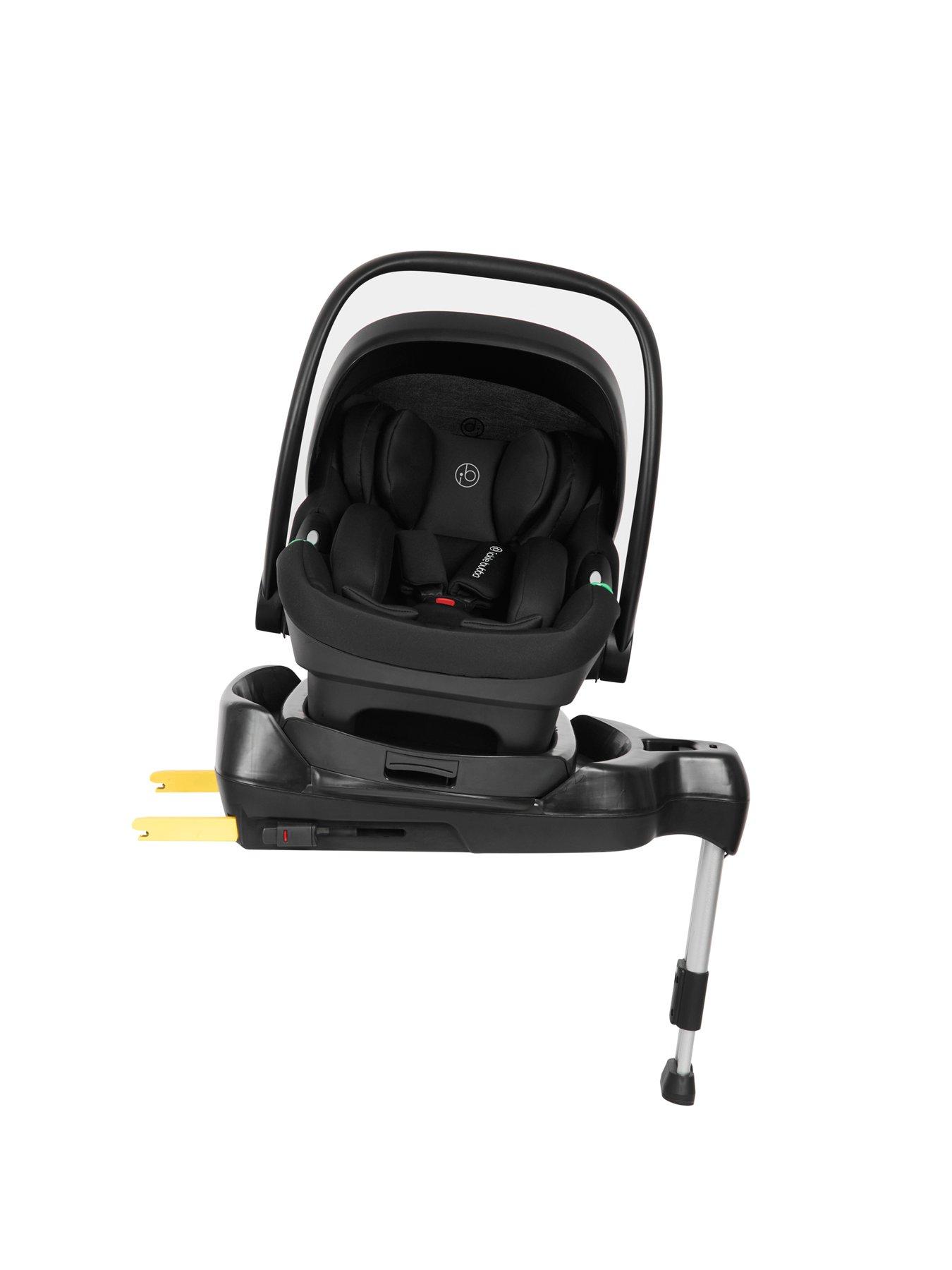 Image 7 of 7 of Ickle Bubba Stomp Luxe 12 Piece Travel System with i-Size Nimbus Car Seat & Spin ISOFIX Base - Black / Woodland / Tan