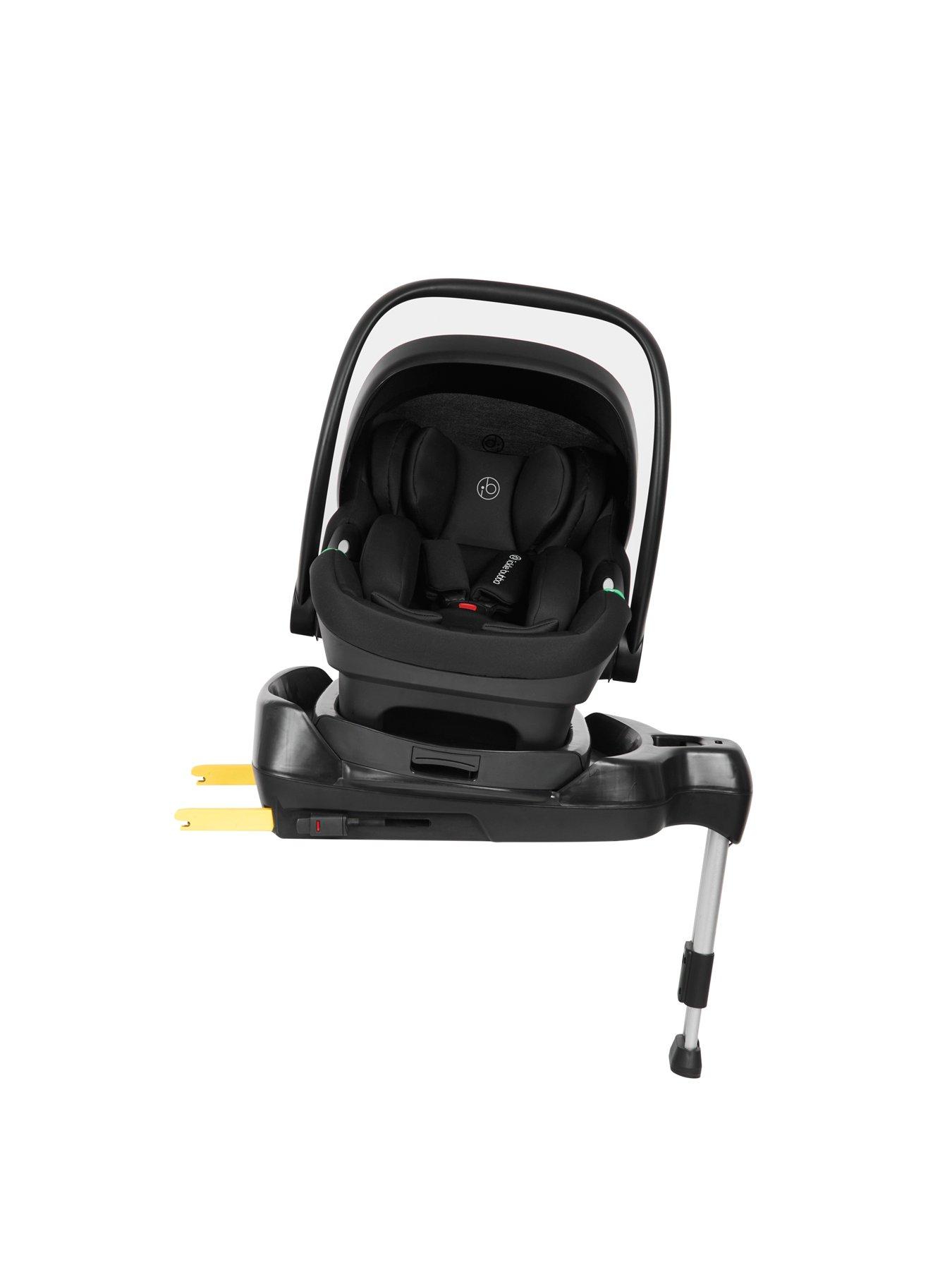 Image 6 of 7 of Ickle Bubba Cosmo 9 Piece Travel System with i-Size Nimbus Car Seat &amp; Spin ISOFIX Base - Black / Graphite Grey / Tan