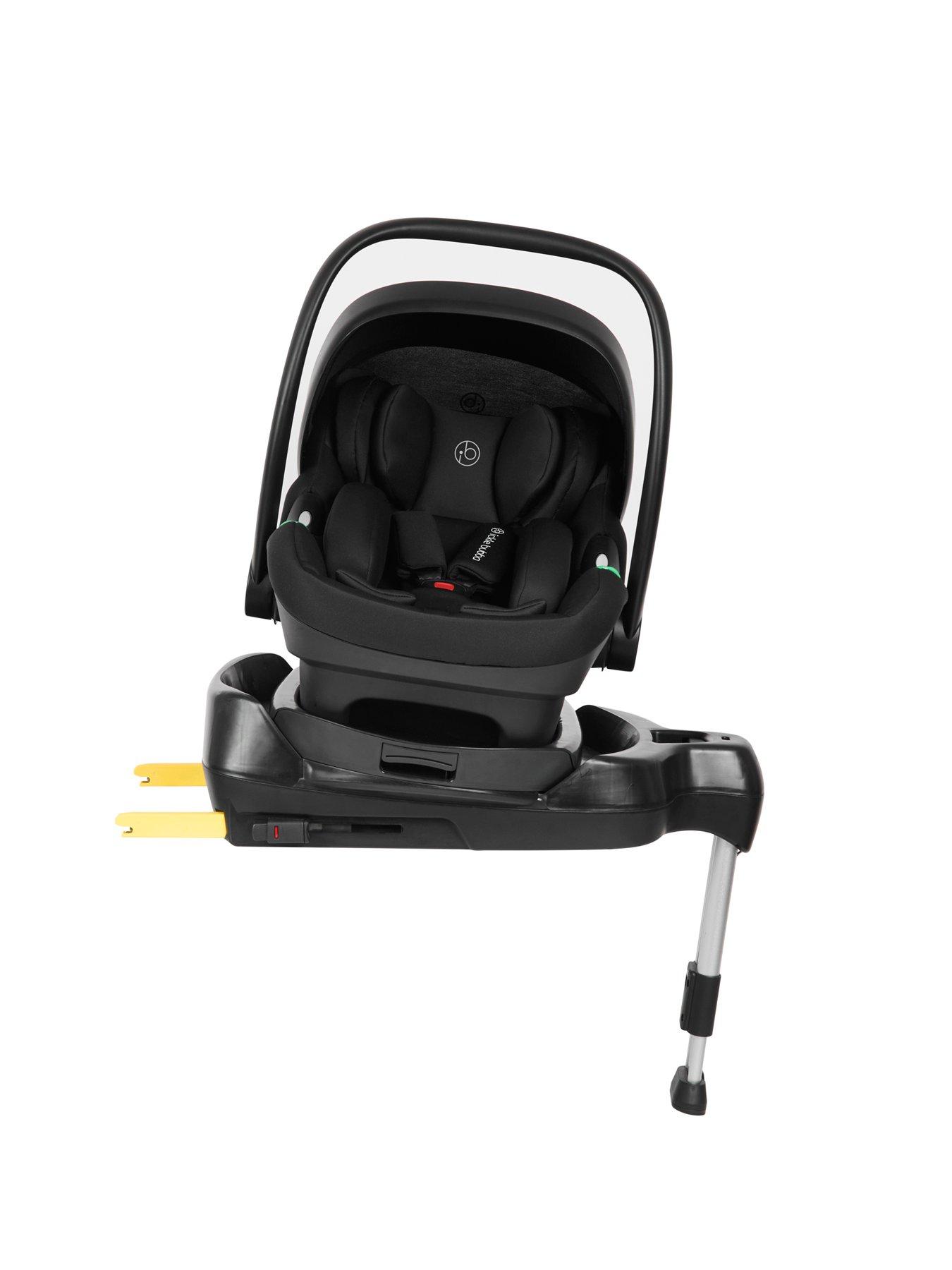 Image 7 of 7 of Ickle Bubba Stomp Luxe 12 Piece Travel System with i-Size Nimbus Car Seat & Spin ISOFIX Base - Black / Desert / Black