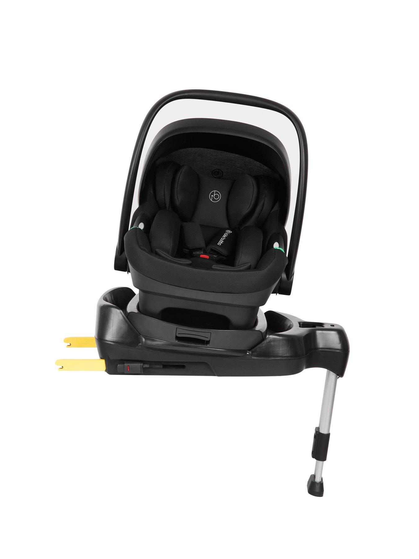 Image 7 of 7 of Ickle Bubba Stomp Luxe 12 Piece Travel System with i-Size Nimbus Car Seat & Spin ISOFIX Base - Black / Midnight / Black
