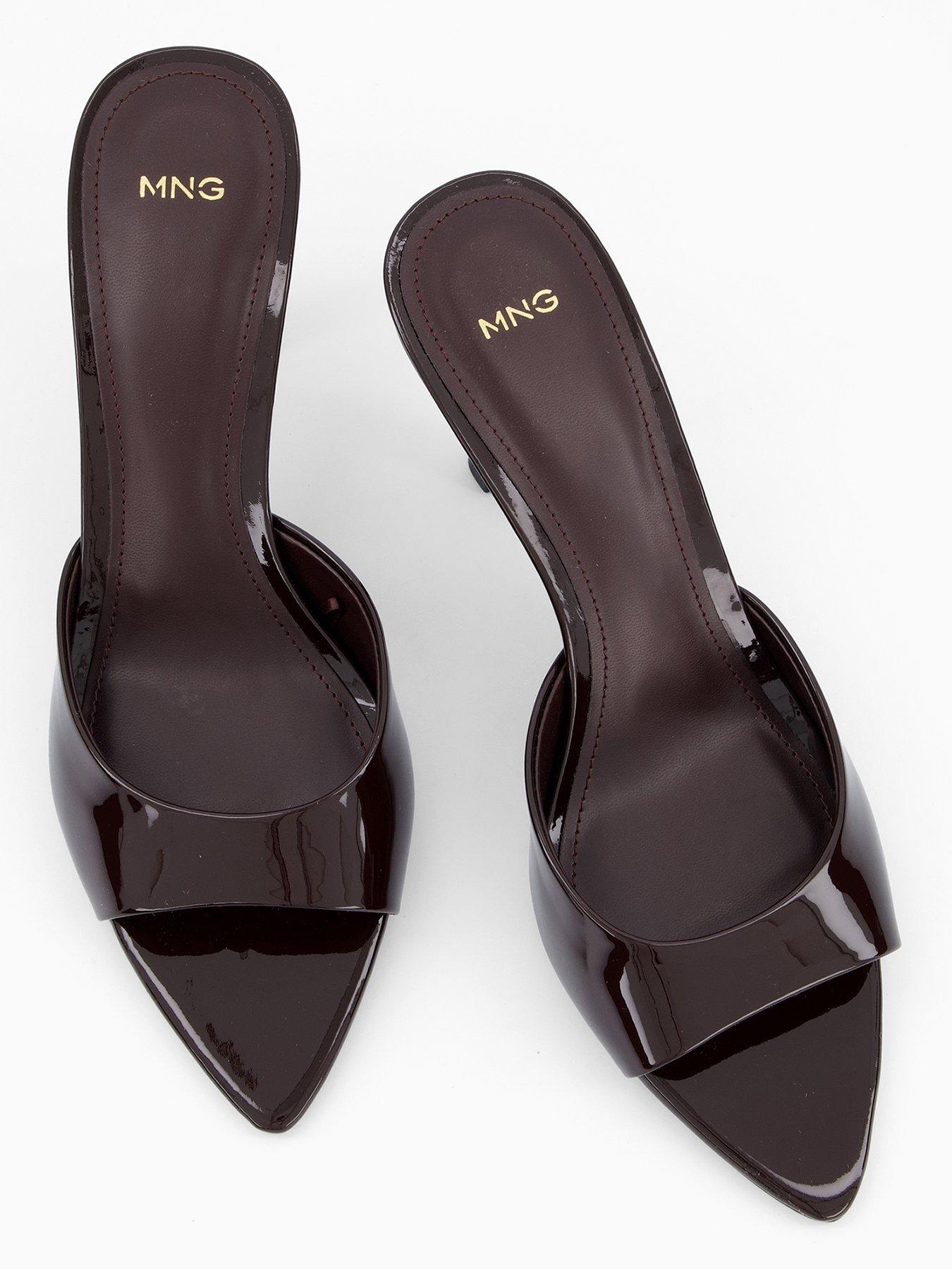 Image 3 of 7 of Mango Patent Leather High Heeled Sandals