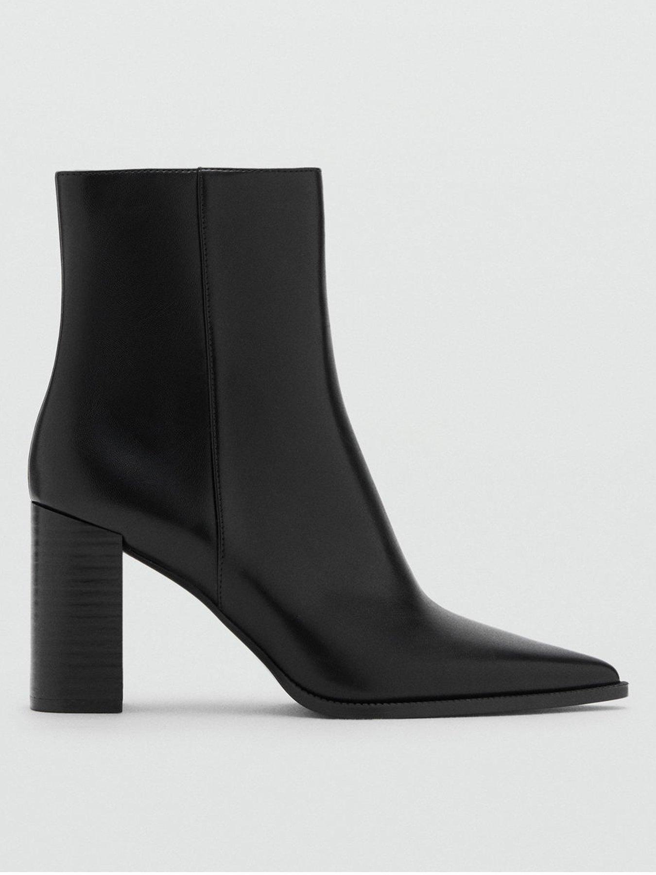 Mango Heeled Ankle Boot