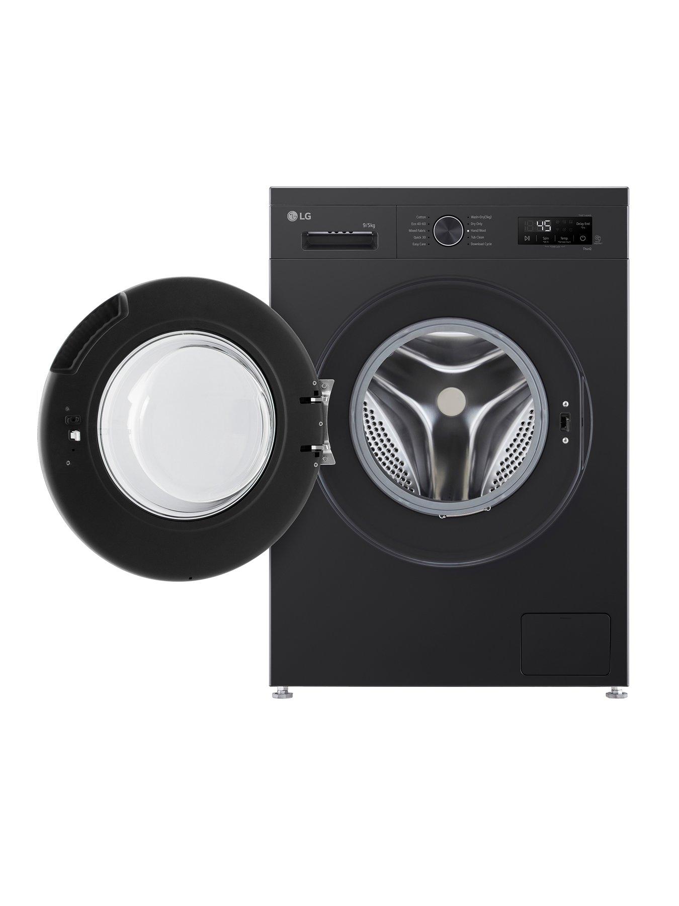 Image 2 of 7 of LG Series 2 Direct DriveT W4X1095NNK 9 kg Washer Dryer - Onyx Black - A / E Rated
