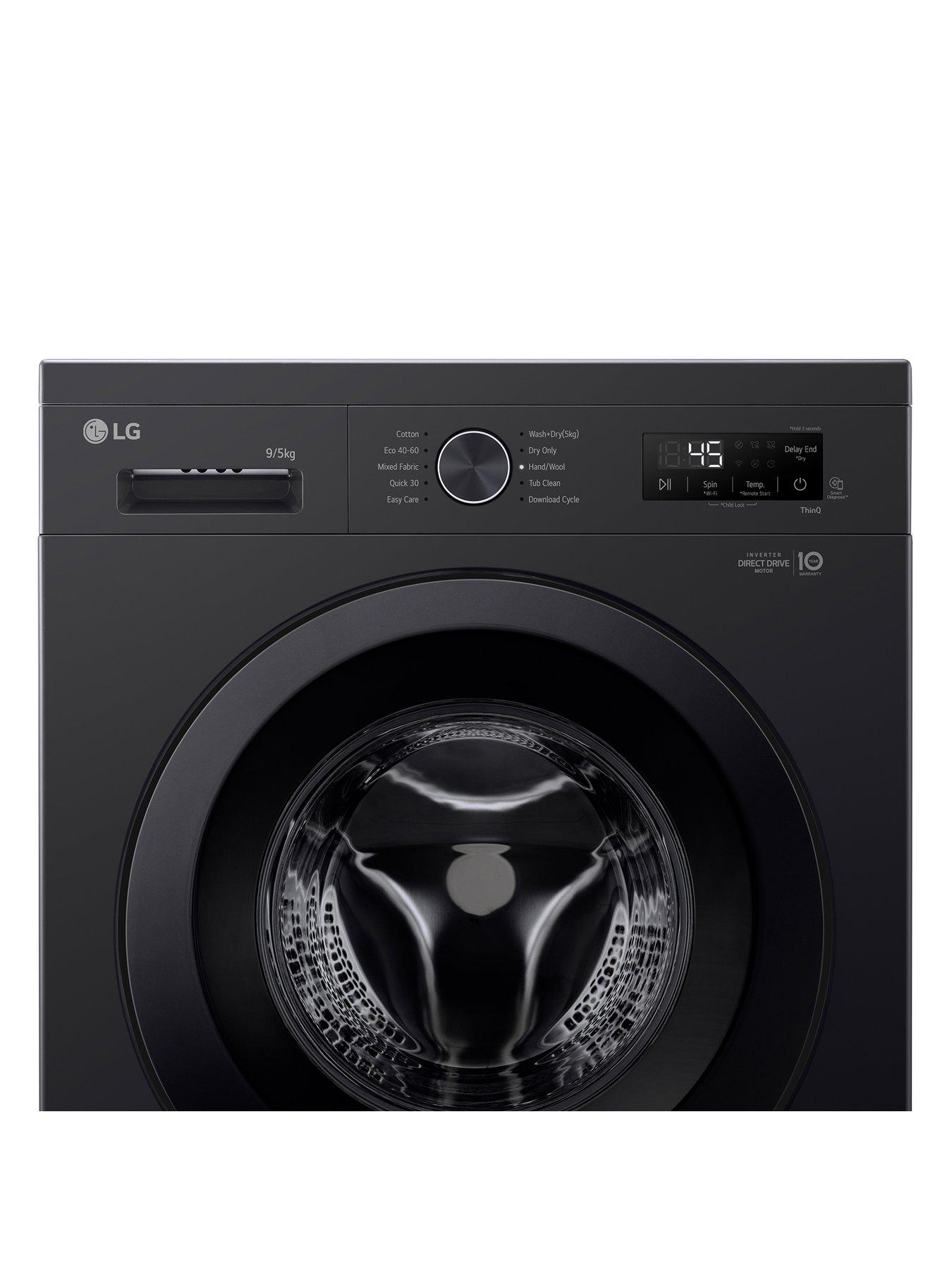 Image 3 of 7 of LG Series 2 Direct DriveT W4X1095NNK 9 kg Washer Dryer - Onyx Black - A / E Rated