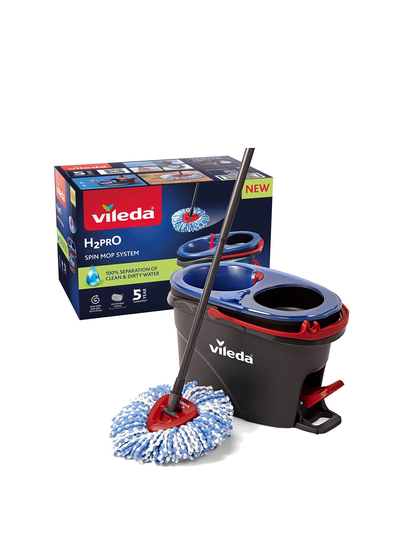 Image 1 of 7 of Vileda H2pro Spin Mop And Bucket Set