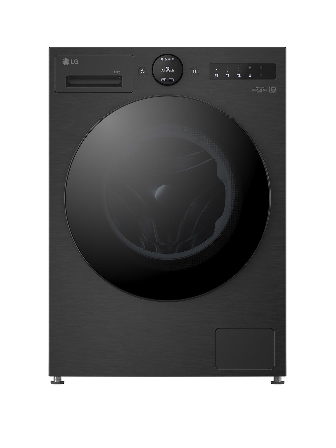 LG F4X7011TBB 11KG 1400 Washing Machine essence matte black