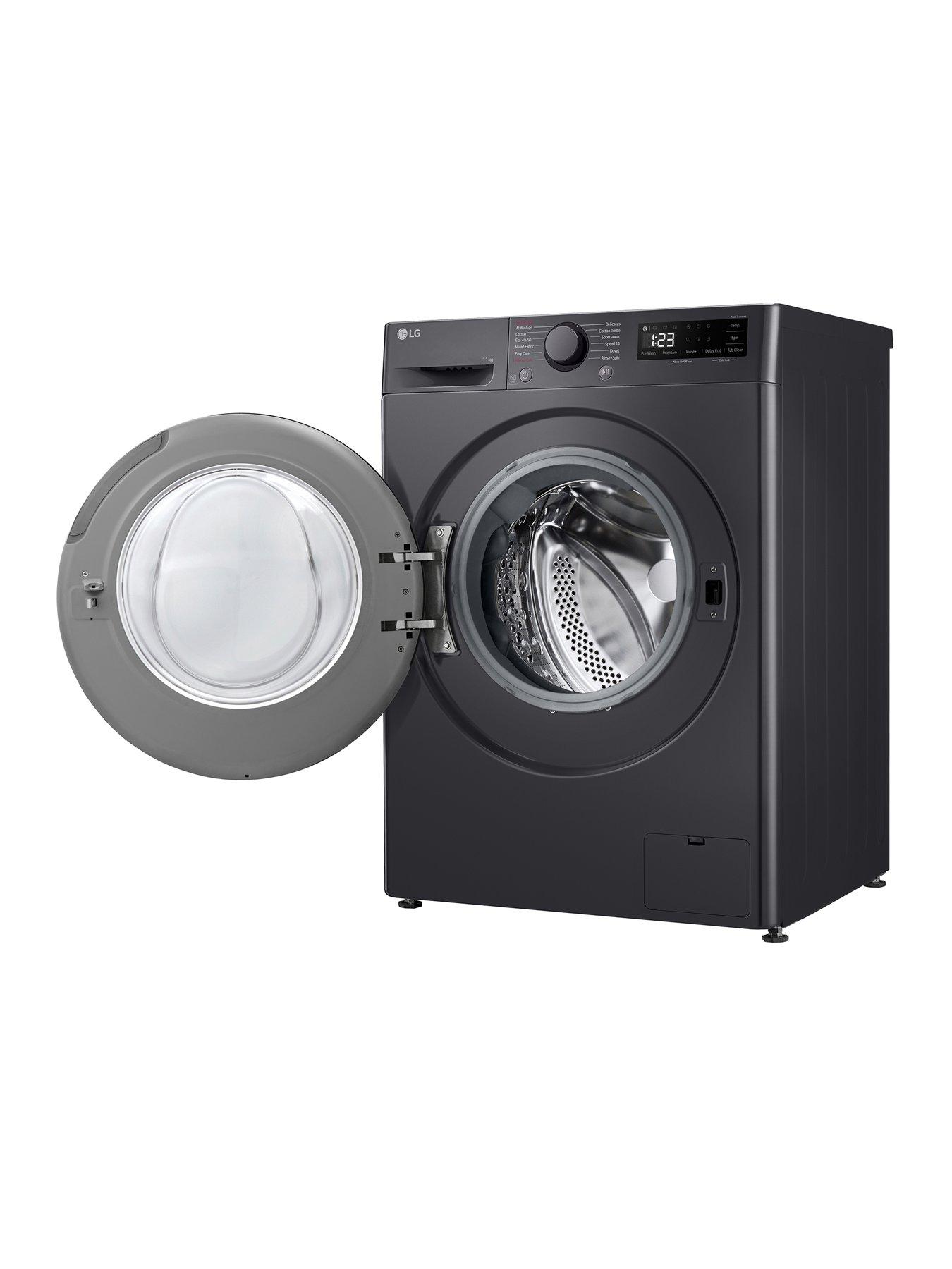 Image 5 of 7 of LG F4Y511GBLN1 11KG 1400 Washing Machine black steel