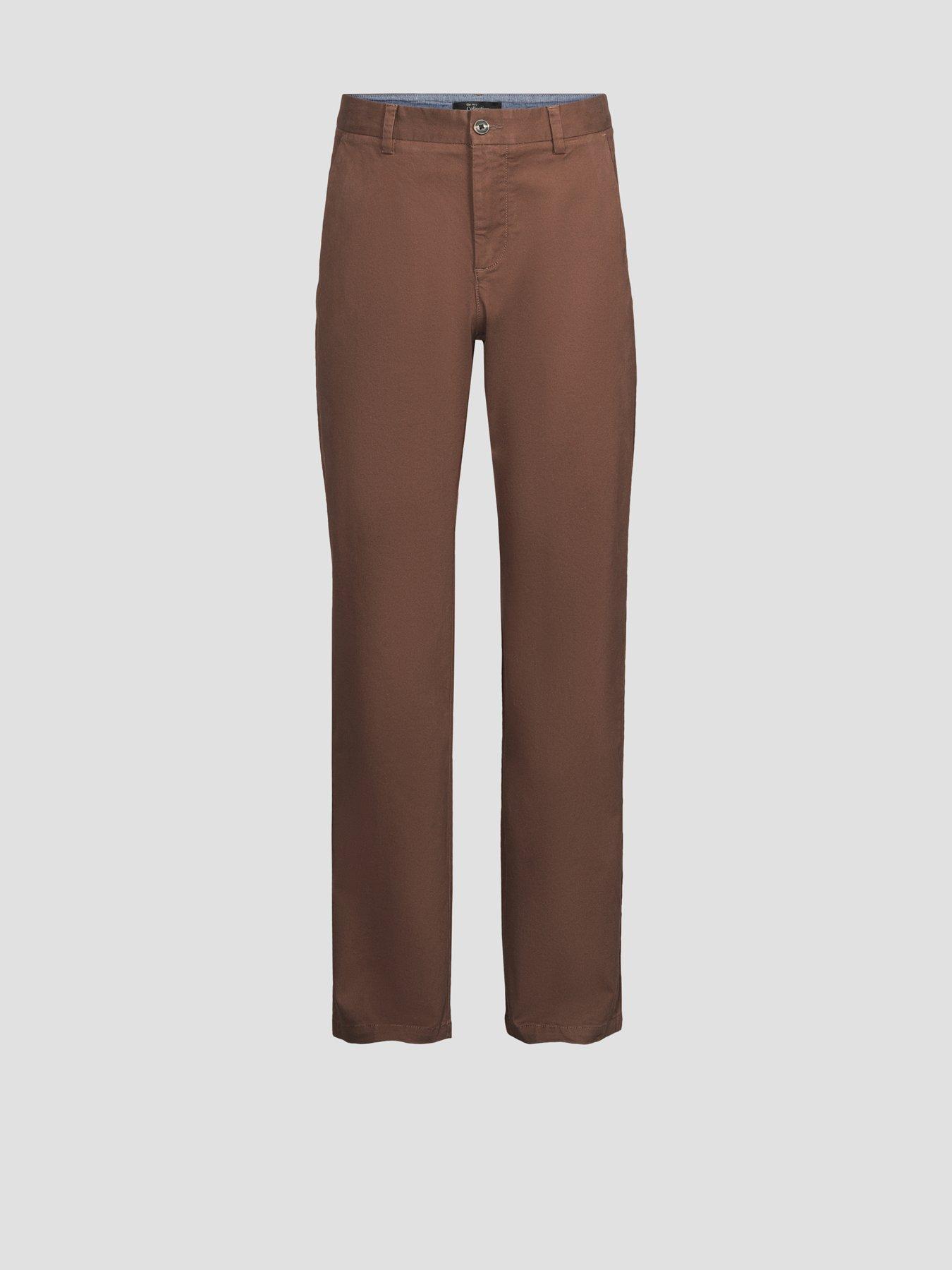 Image 7 of 7 of The Very Collection Cotton Rich Loose Fit Chino Trousers - Brown