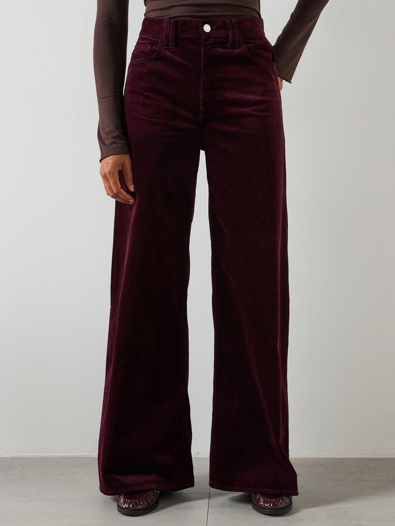 Mango: Wide Leg Corduroy Jeans