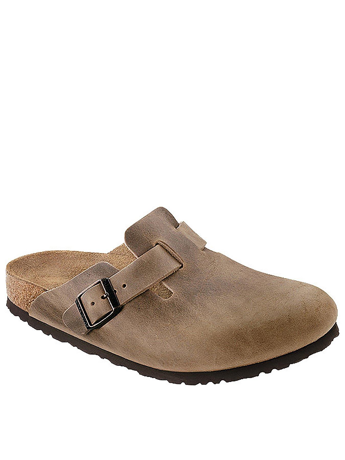 Birkenstock Boston Oiled Leather Clog - Tabaco