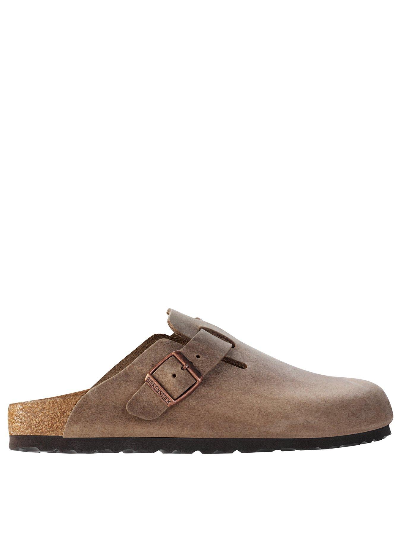Image 2 of 3 of Birkenstock Womens Boston Oiled Leather Clog - Tabacco Brown