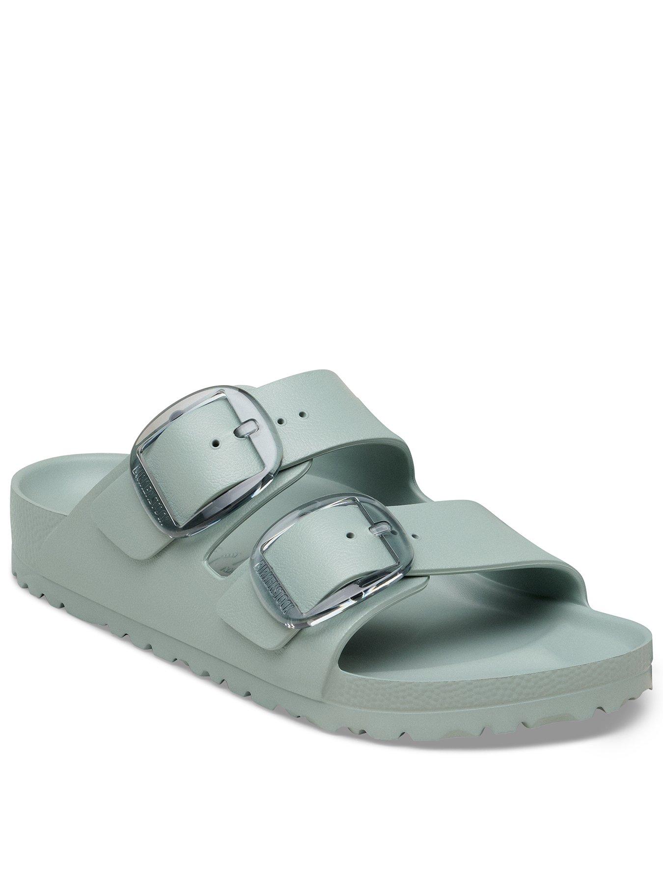 Birkenstock Arizona Big Buckle Eva Sandal, Green, Size 7, Women