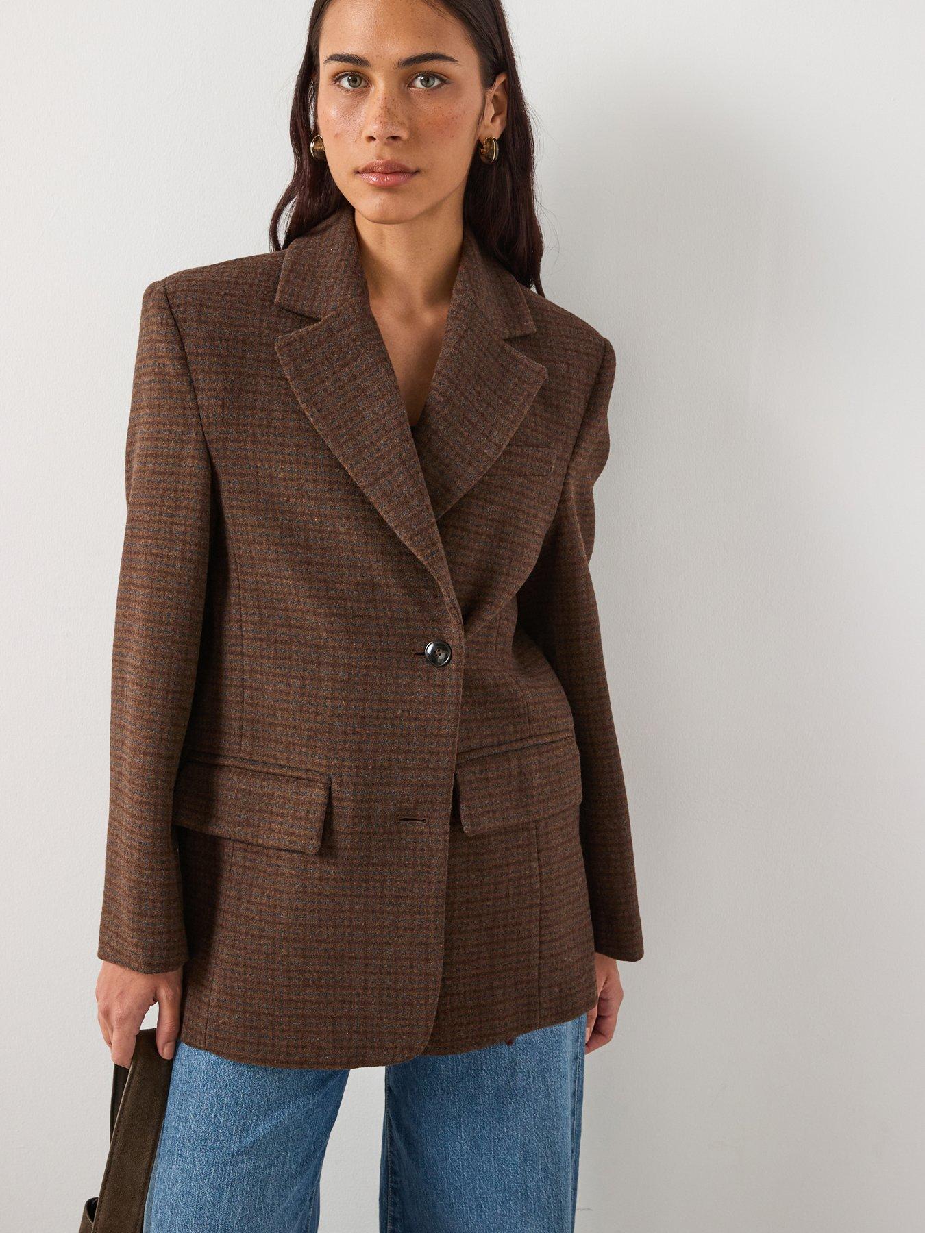 Mango Tweed Blazer