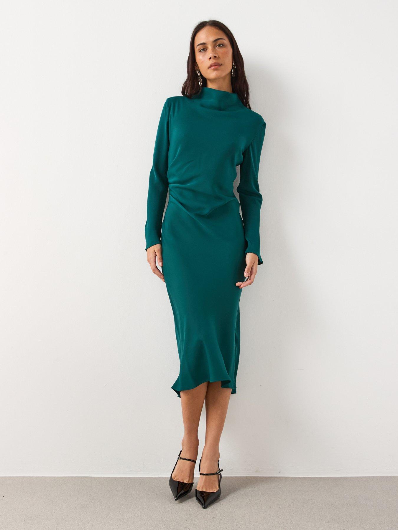 long sleeve peter pan dress The Long Sleeve Peter Pan Dress in Blueberry
