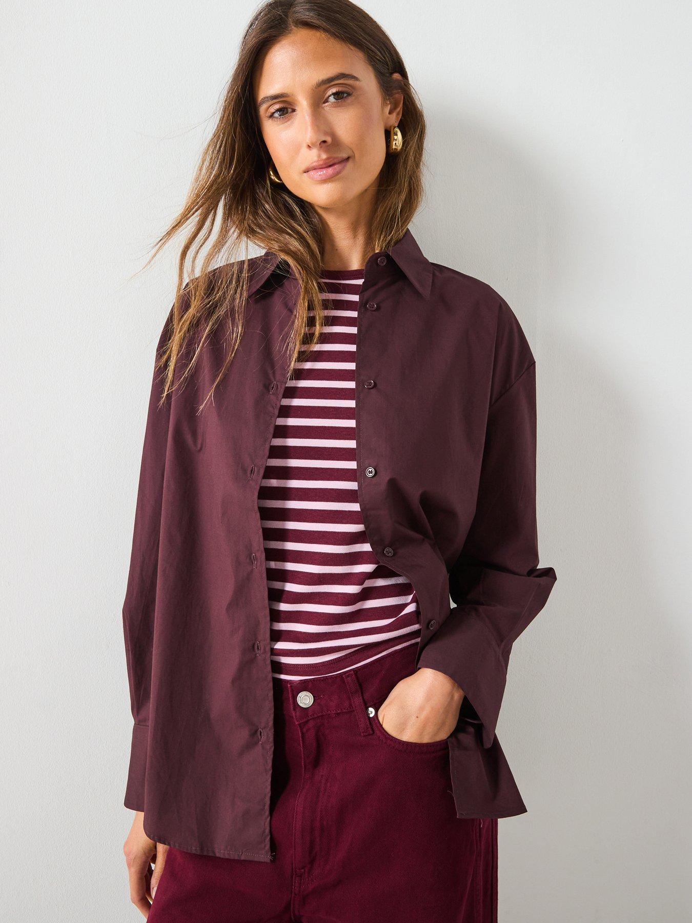 Mango Cotton Fitted Shirt