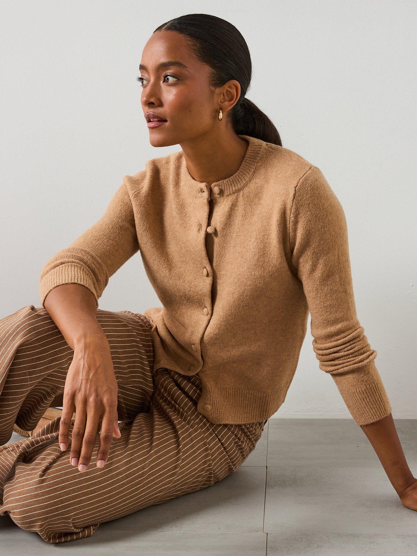 Image 4 of 6 of Mango Knitted Button Cardigan