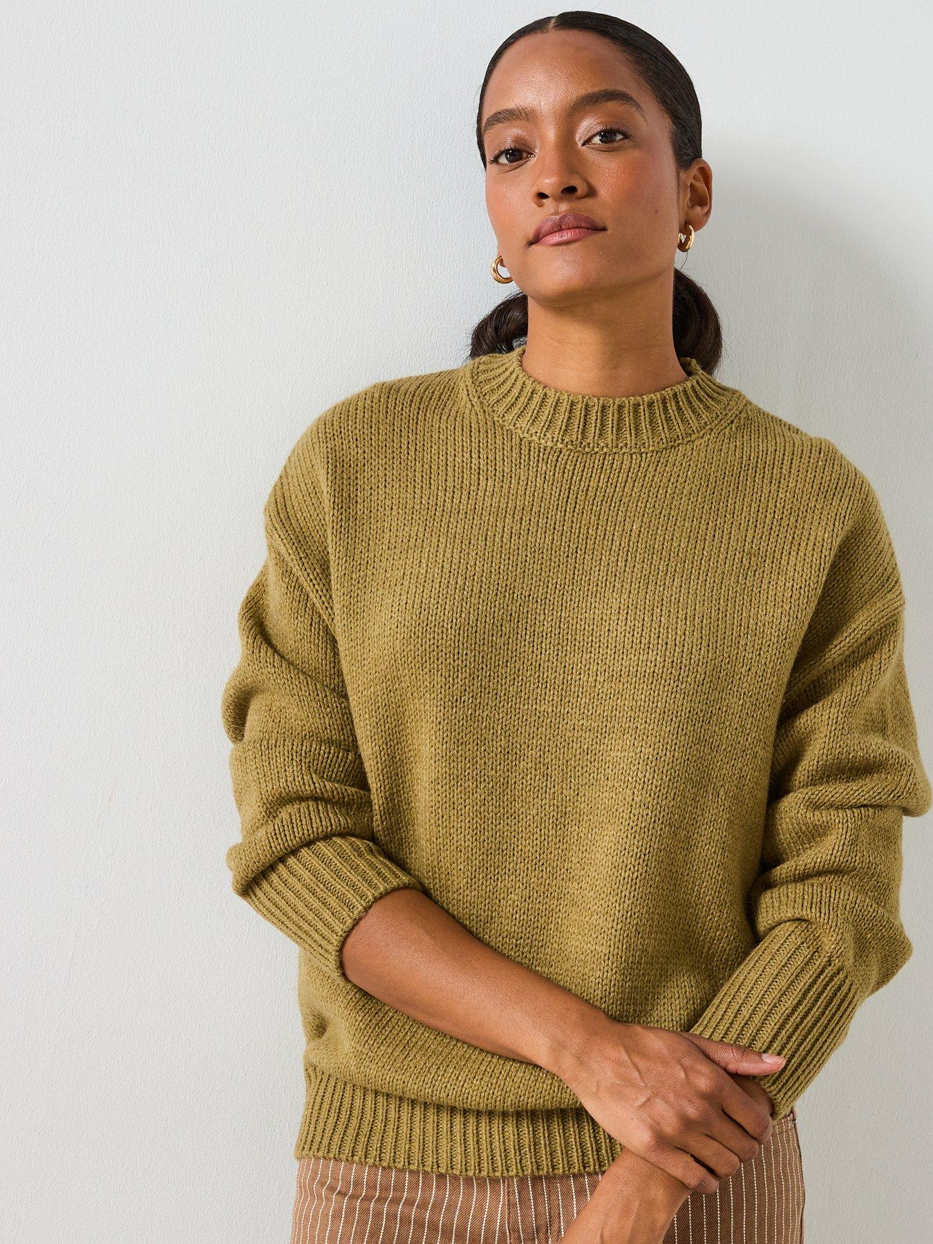 Mango: Oversized Chunky Knit Sweater