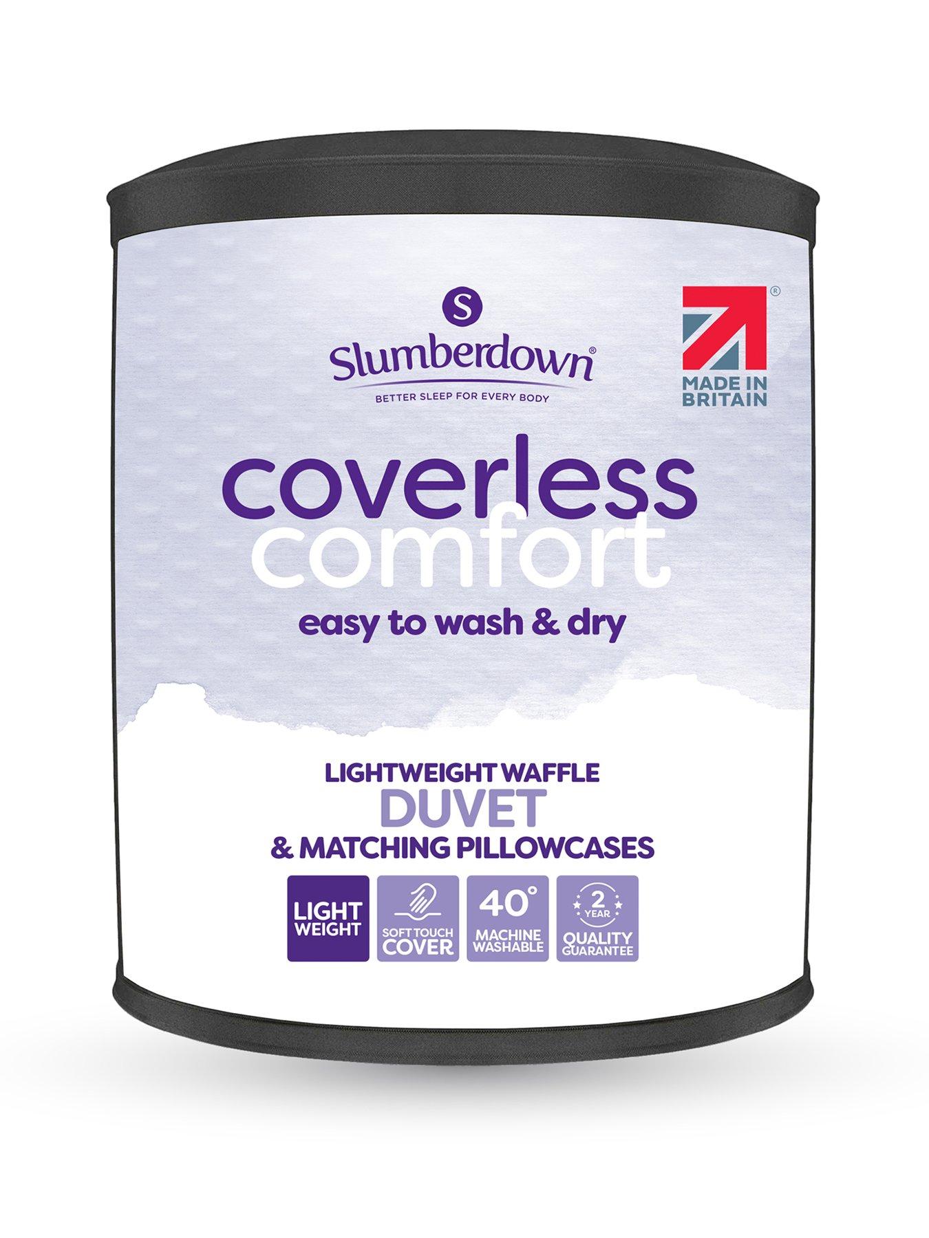Image 2 of 7 of Slumberdown Coverless Comfort Embossed Waffle Duvet, 4.5 Tog
